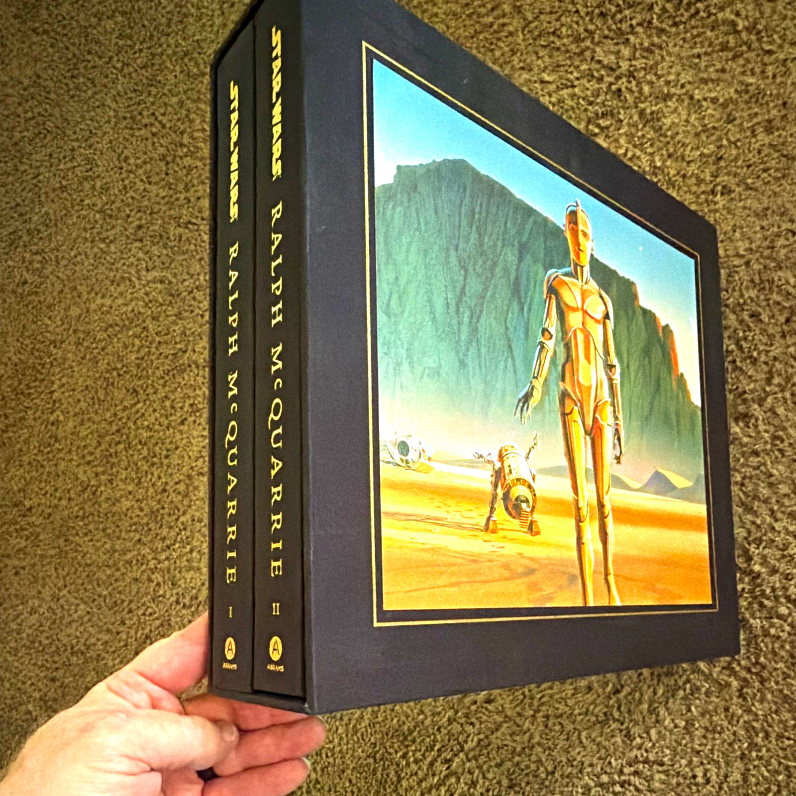 Abrams Star Wars Ralph McQuarrie 2-Volume Slipcase Set w/ Art Prints Abrams Star Wars Ralph McQuarrie 2-Volume Slipcase Set w/ Art Prints