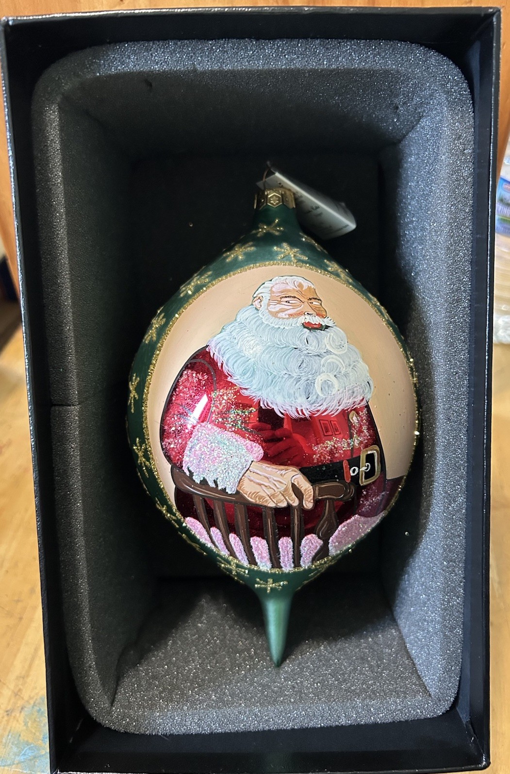 Vintage Christmas Ornament SANTA #200? of 750 Christopher Radko Handblown Vintage Christmas Ornament SANTA #200? of 750 Christopher Radko Handblown