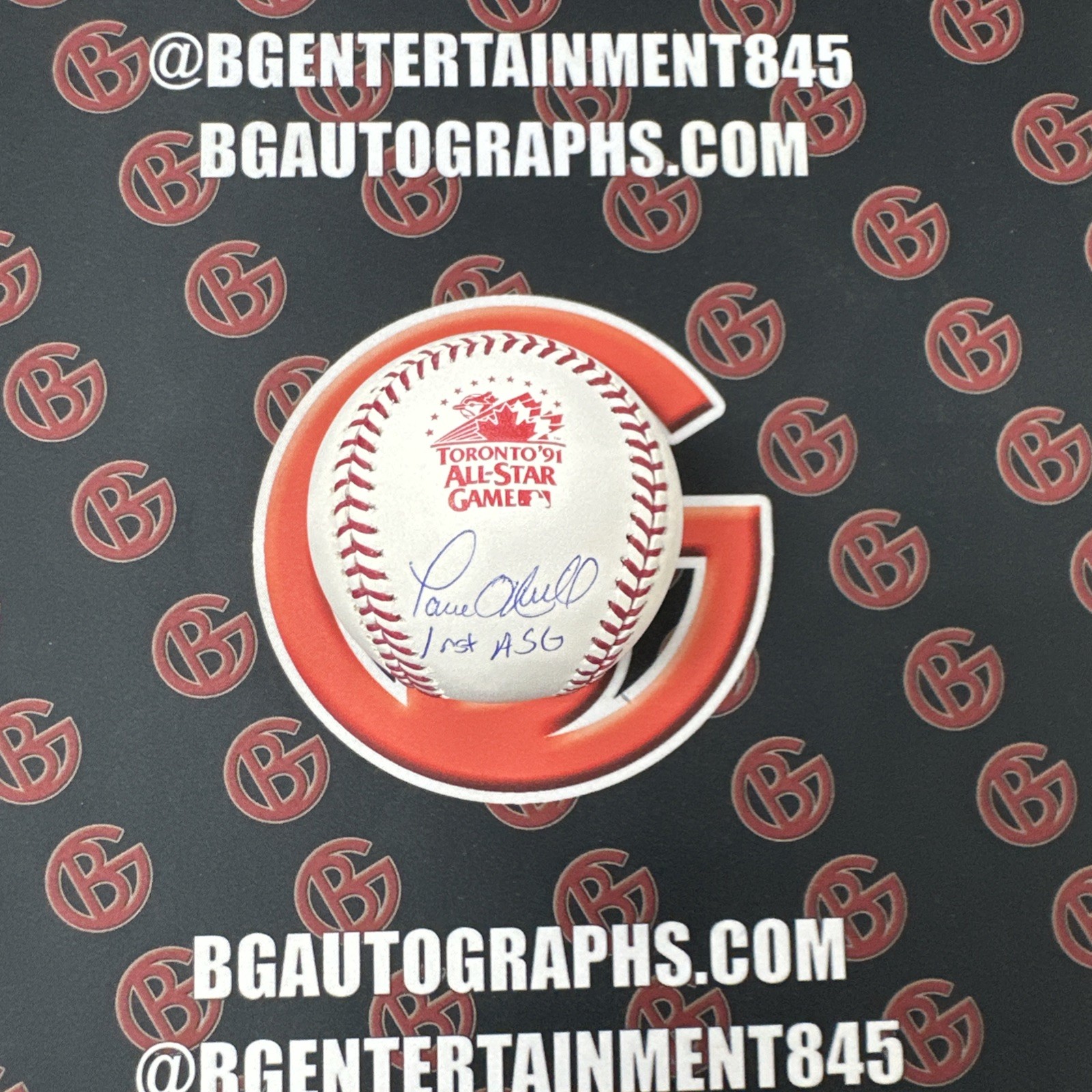 Paul O’Neill New York Yankees 1999 World Series OMLB JSA Signed Autographed