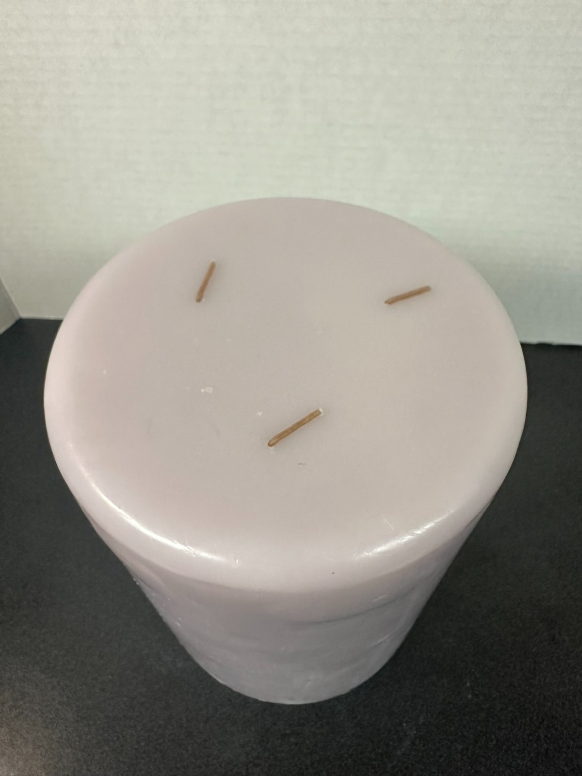 NIB PartyLite 8x6 3 Wick Lavender Pillar Candle Retired Tranquility Indulgences NIB PartyLite 8x6 3 Wick Lavender Pillar Candle Retired Tranquility Indulgences