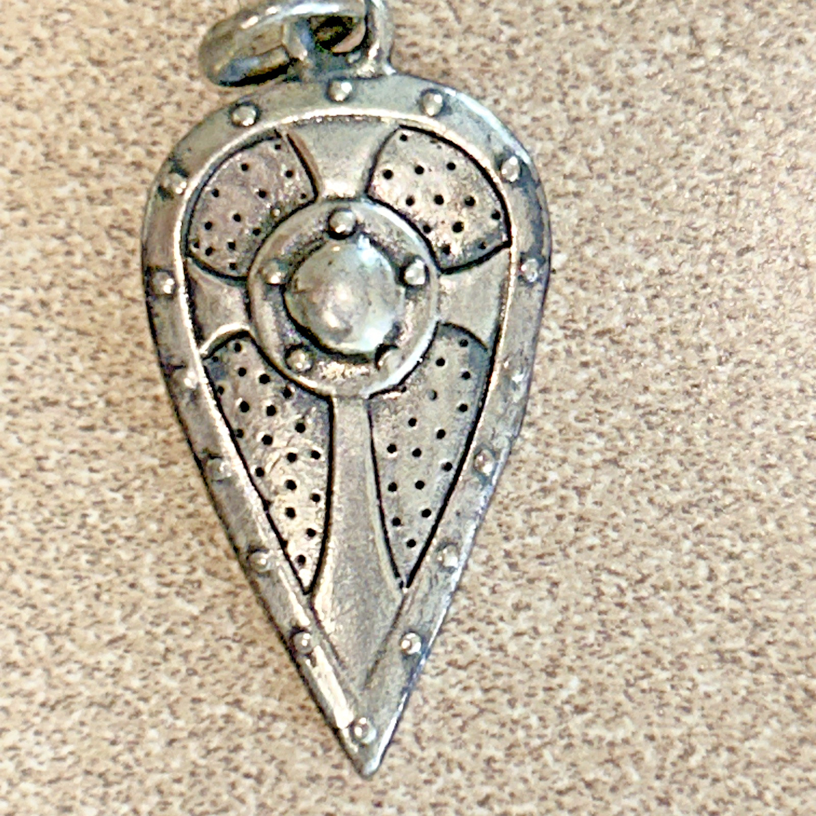CRUSADER CROSS MEDAL PENDANT STERLING MEDAL PENDANT CRUSADER CROSS MEDAL PENDANT STERLING MEDAL PENDANT