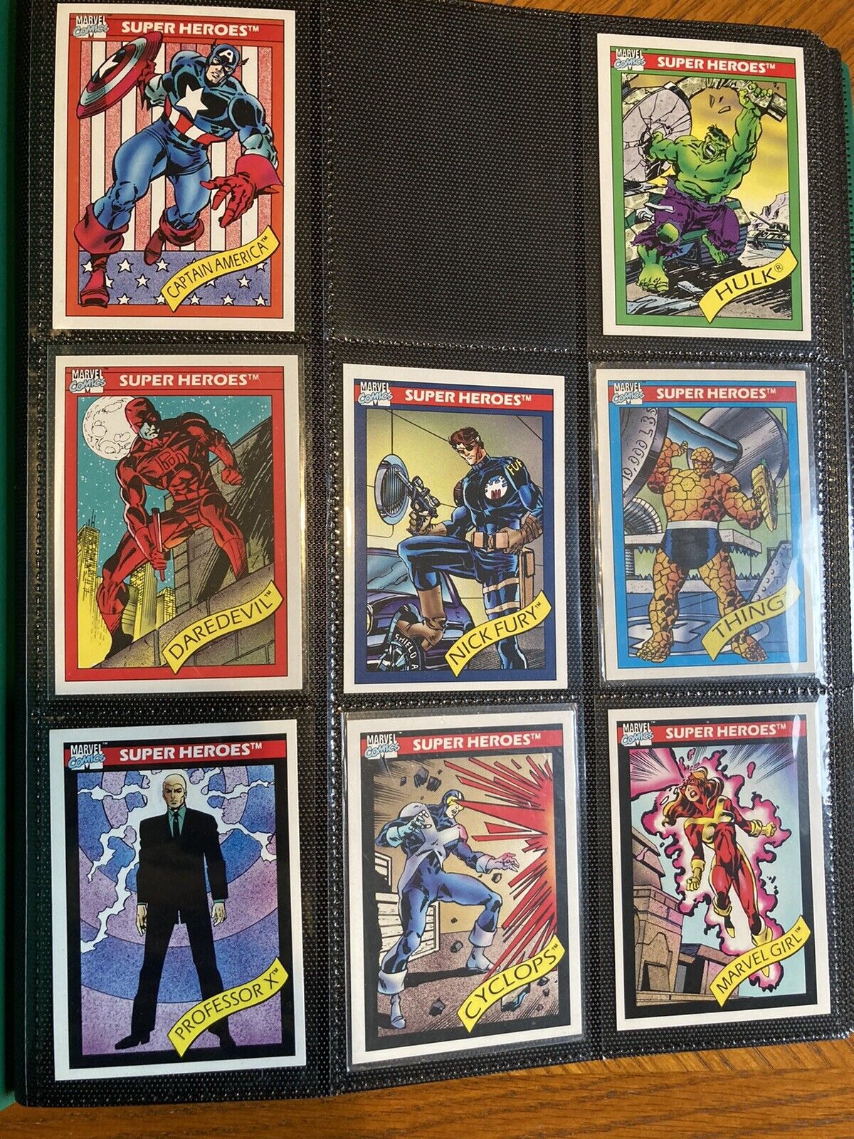 1990 IMPEL MARVEL UNIVERSE SERIES 1 - COMPLETE YOUR SET/CHOOSE YOUR CARD