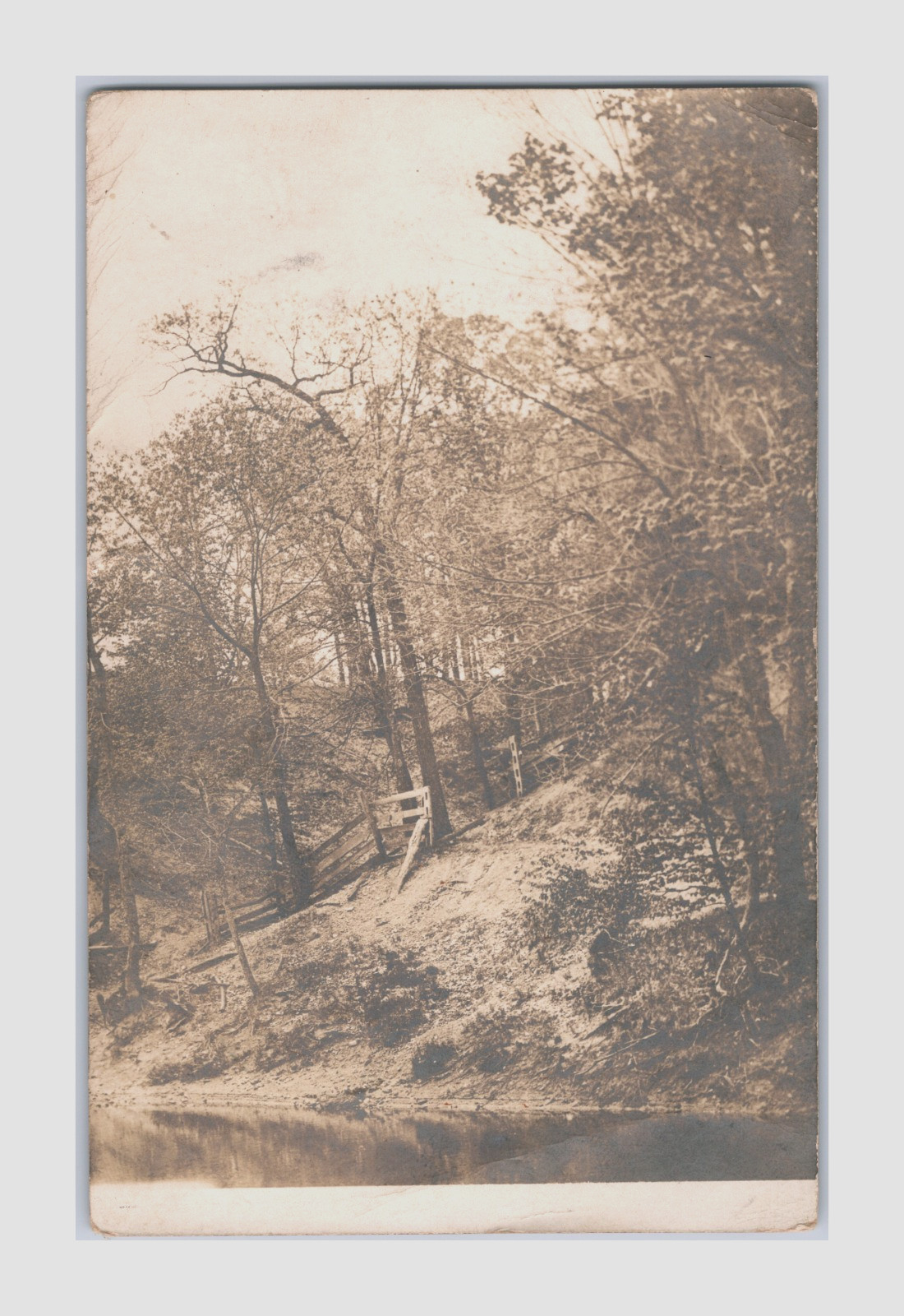 c.1906 UDVB RPPC Indian Creek Earlville IL/Illinois to Lewis Larson Leland Il c.1906 UDVB RPPC Indian Creek Earlville IL/Illinois to Lewis Larson Leland Il