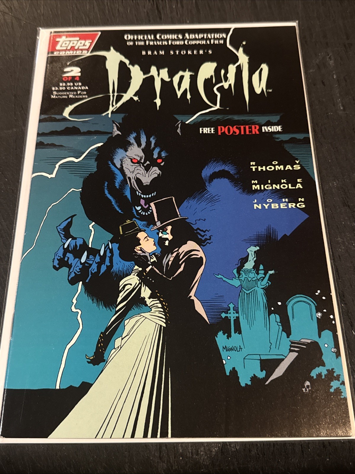 Bram Stoker's Dracula #2, Topps Comics, 1992 Gary Oldman