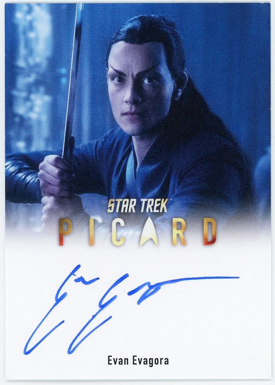 Star Trek Picard Seasons 2 & 3 A41 Evan Evagora Autograph (Full Bleed) EX LTD