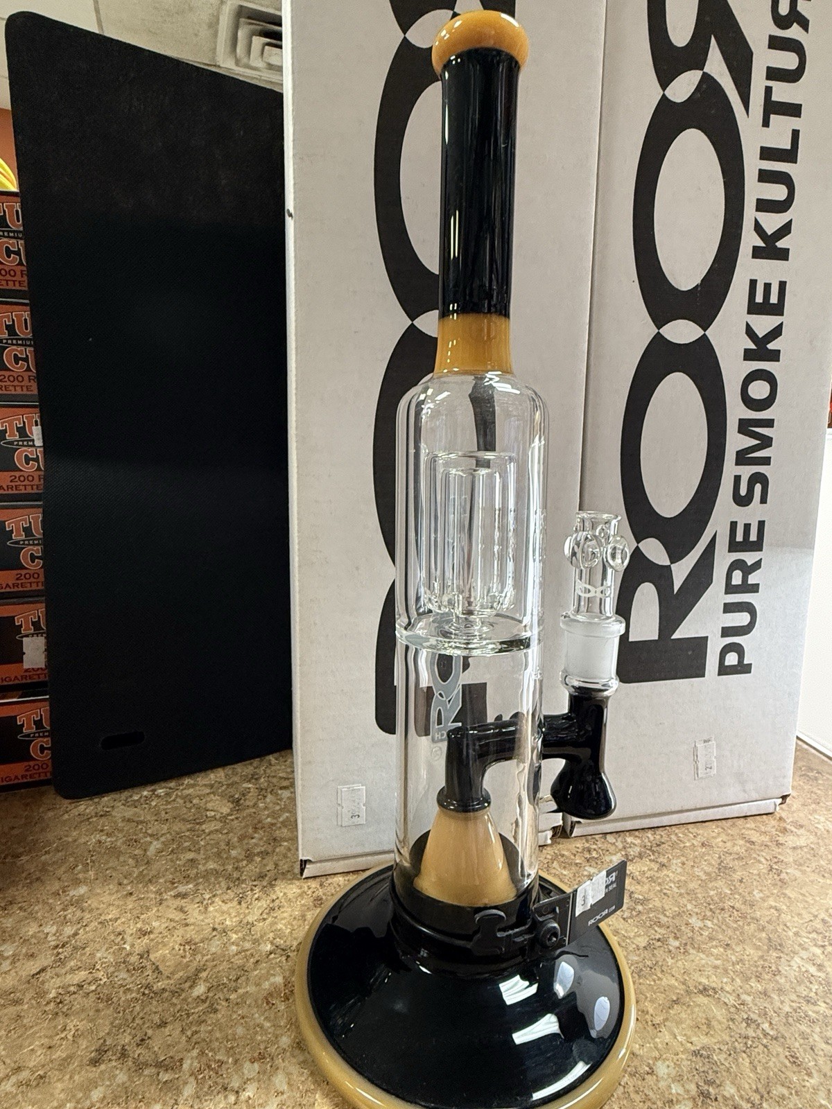 15” Authentic Roor Waterpipe Bong Pure Smoke Kulture. ROOR