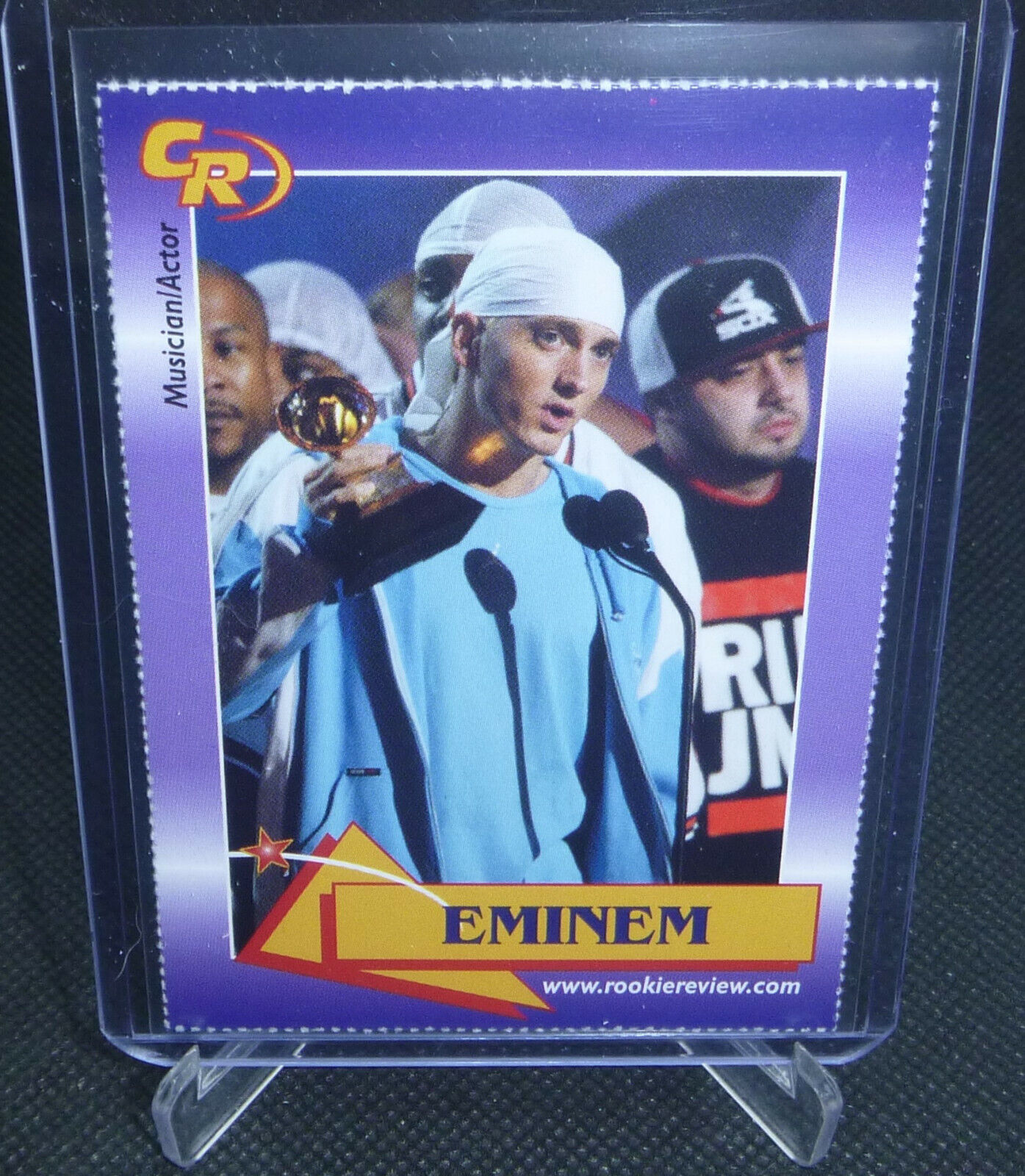 2003 Celebrity Review Rookie Review EMINEM Musician/Actor Card #3