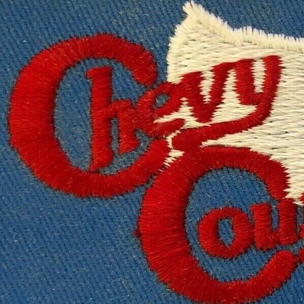 c1970's-80's Machine Stitched Embroidered Patch - Baum Chevy Buick Clinton, IL