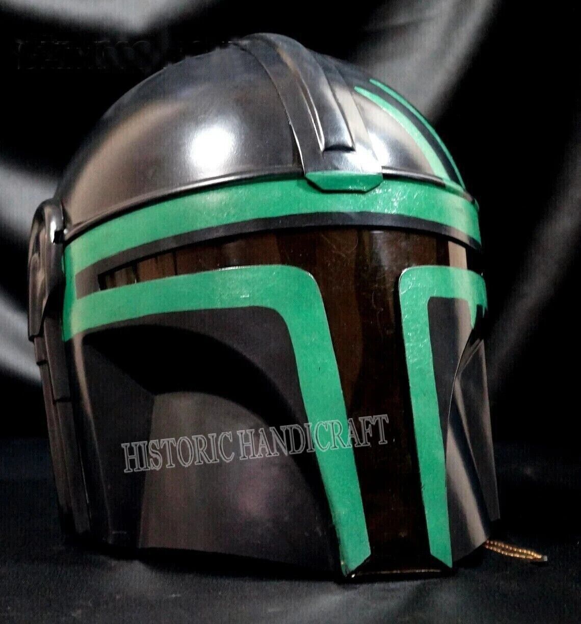 Star Wars Helmet Mandalorian Black Series Helmet Medieval Roleplay/Cosplay Helm