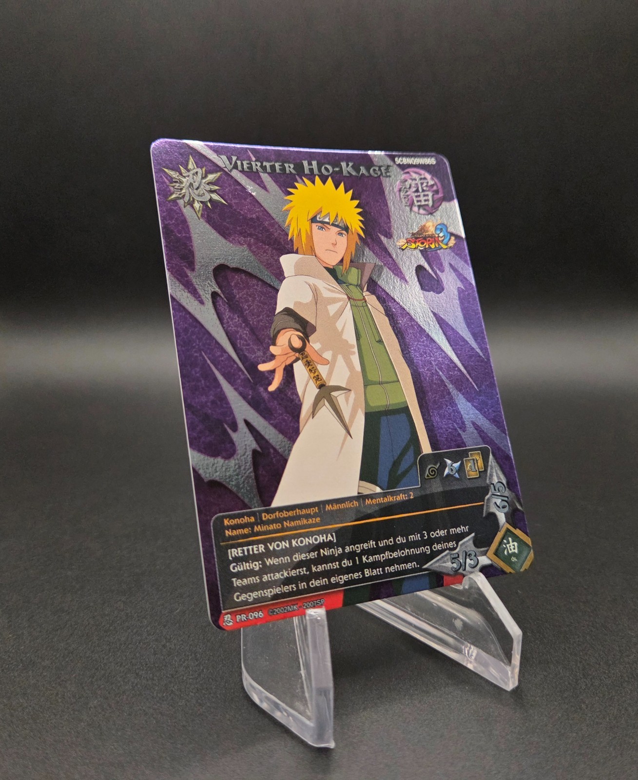 Naruto CCG Cards Bandai 3 German/ English Holo/ Rare 3 Star Rare Naruto CCG Cards Bandai 3 German/ English Holo/ Rare 3 Star Rare