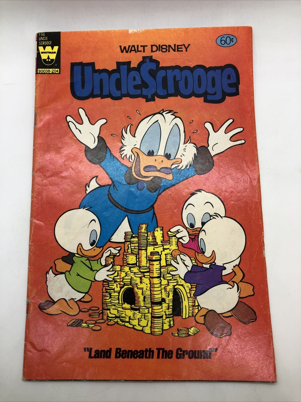 Uncle Scrooge (1953 series) #196 Dell comics