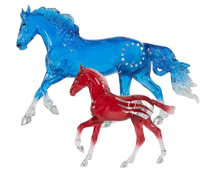 Breyer 1:9 Traditional Betsy & Ross, Celebrating America's 250th, LTD Breyer 1:9 Traditional Betsy & Ross, Celebrating America's 250th, LTD