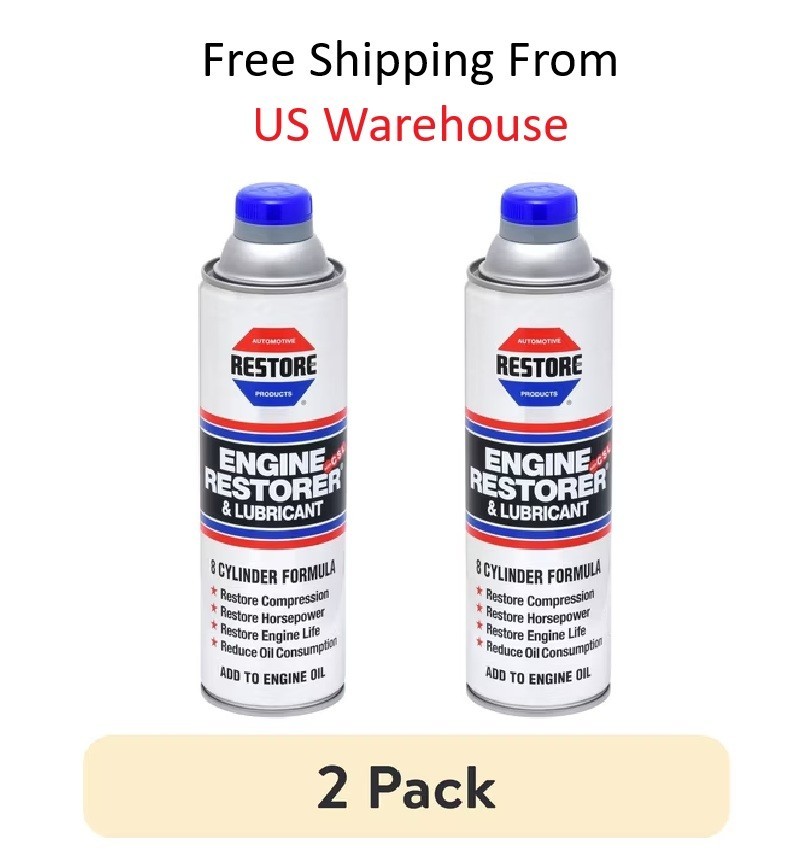 Restore 8 Cylinder Formula Engine Restorer and Lubricant , 16 fl oz. Pack of 2 Restore 8 Cylinder Formula Engine Restorer and Lubricant , 16 fl oz. Pack of 2