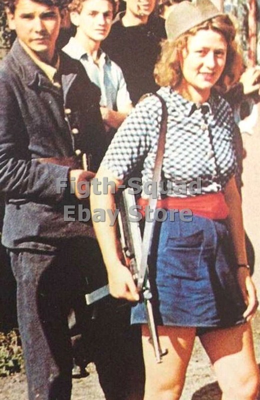 WW2 Picture Photo Members of the French Resistance 6109 WW2 Picture Photo Members of the French Resistance 6109
