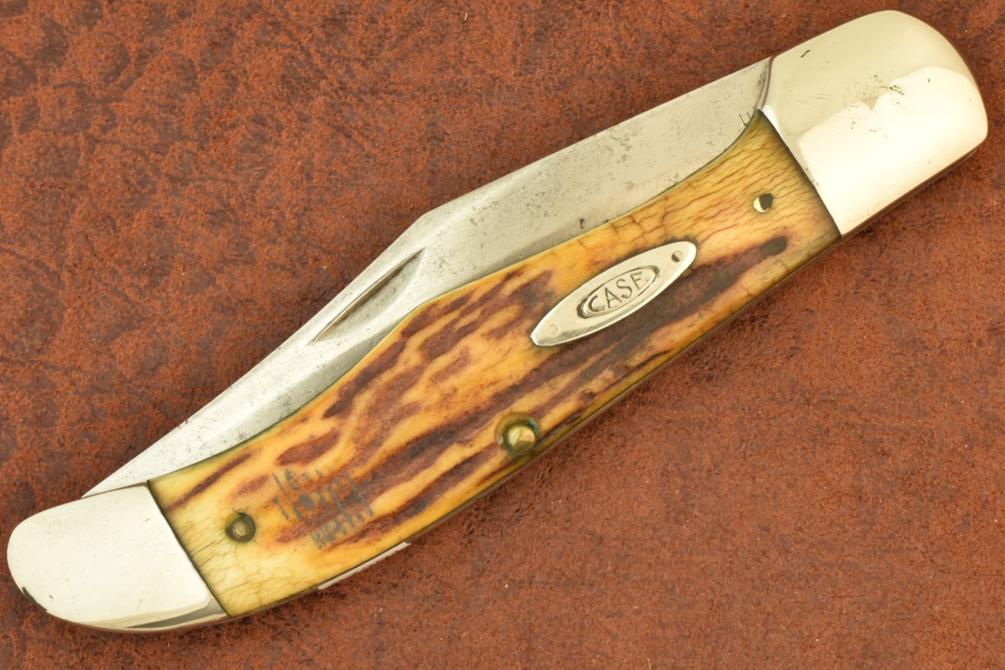 VINTAGE CASE XX 1940-1964 STAG JUMBO FOLDING HUNTER KNIFE 5165 SAB (37391) VINTAGE CASE XX 1940-1964 STAG JUMBO FOLDING HUNTER KNIFE 5165 SAB (37391)