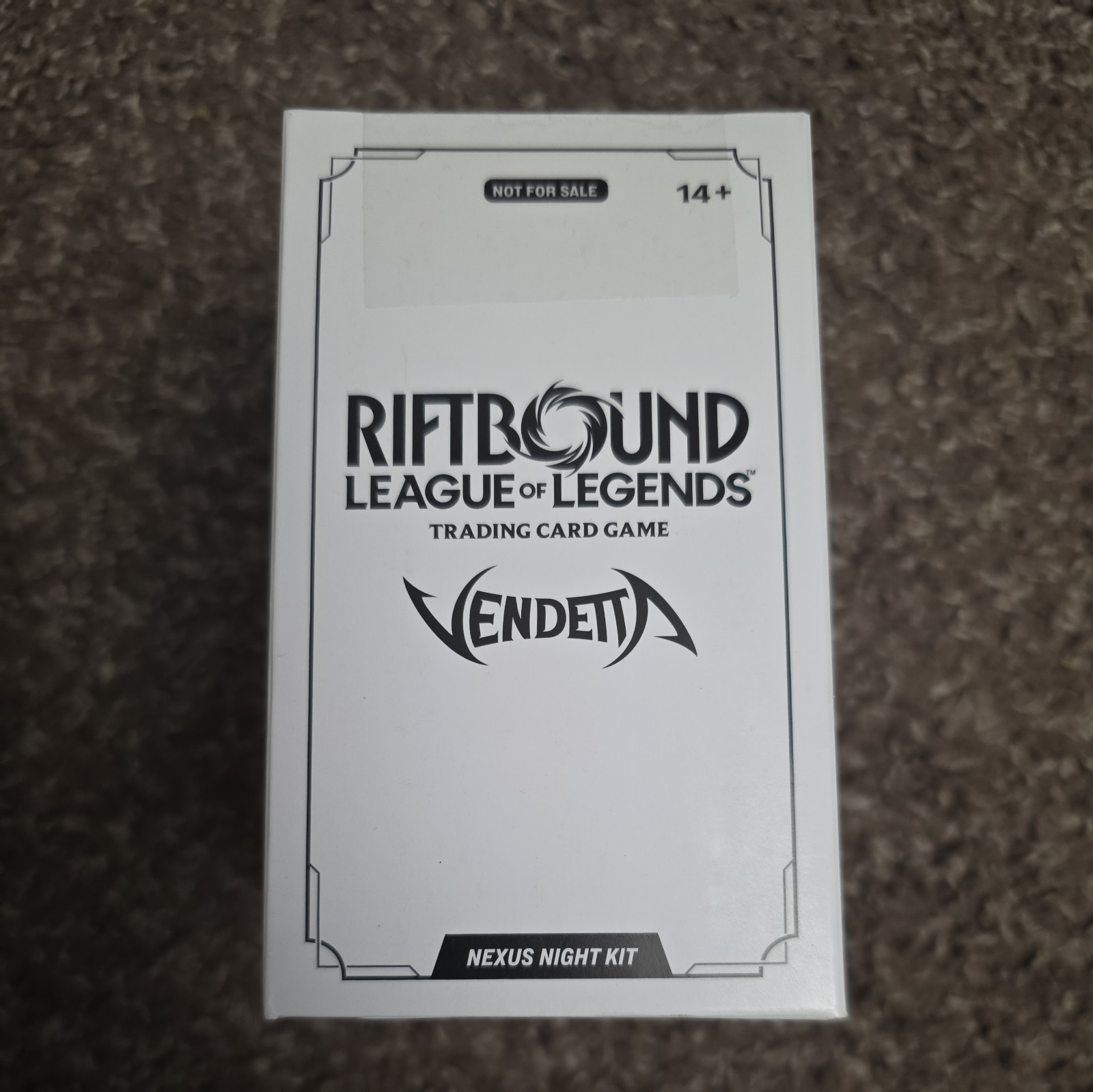 Riftbound: League of Legends Vendetta Nexus Night Kit, Sealed Box Riftbound: League of Legends Vendetta Nexus Night Kit, Sealed Box