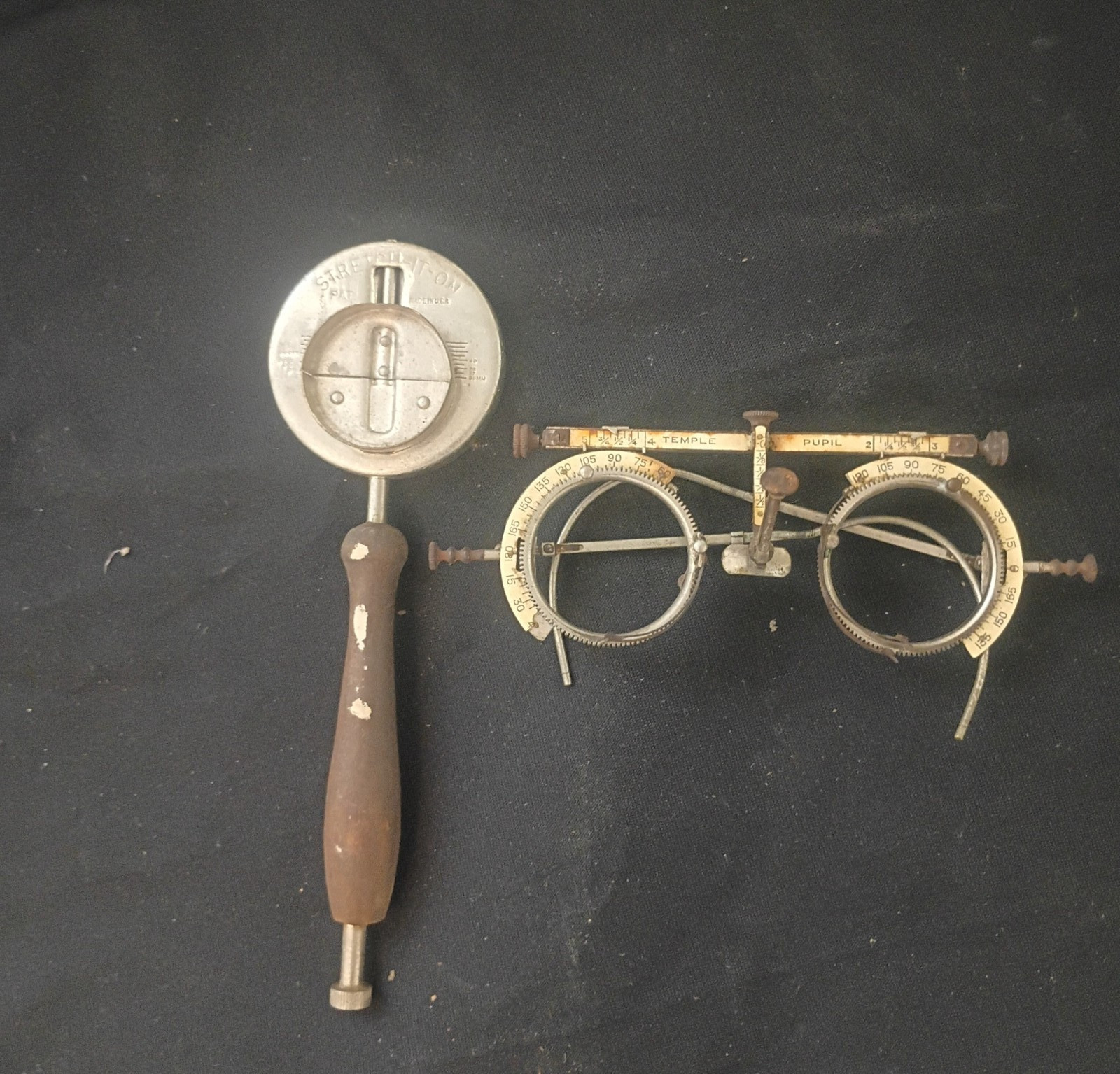 Antique Optometrist Optical Lot Trial Frame Trial Lenses Spectacle Parts Eyeglas Antique Optometrist Optical Lot Trial Frame Trial Lenses Spectacle Parts Eyeglas