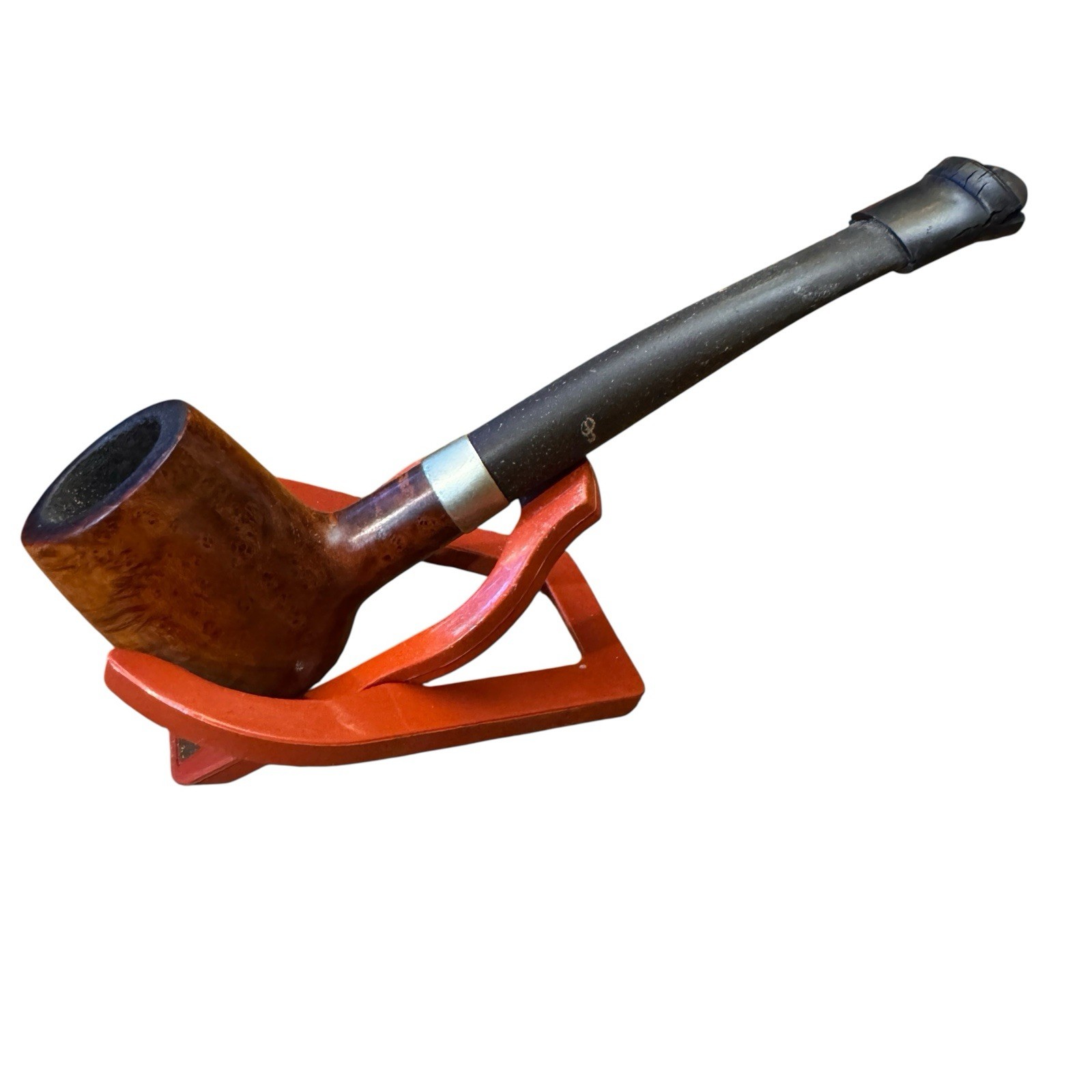 Peterson Barrel Smooth Briar Nickel Band P Lip Estate Tobacco Pipe Ireland Peterson Barrel Smooth Briar Nickel Band P Lip Estate Tobacco Pipe Ireland