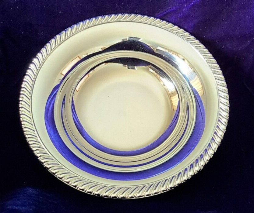 Vintage Doehler-Jarvis Chromeware Utility Bowl - New