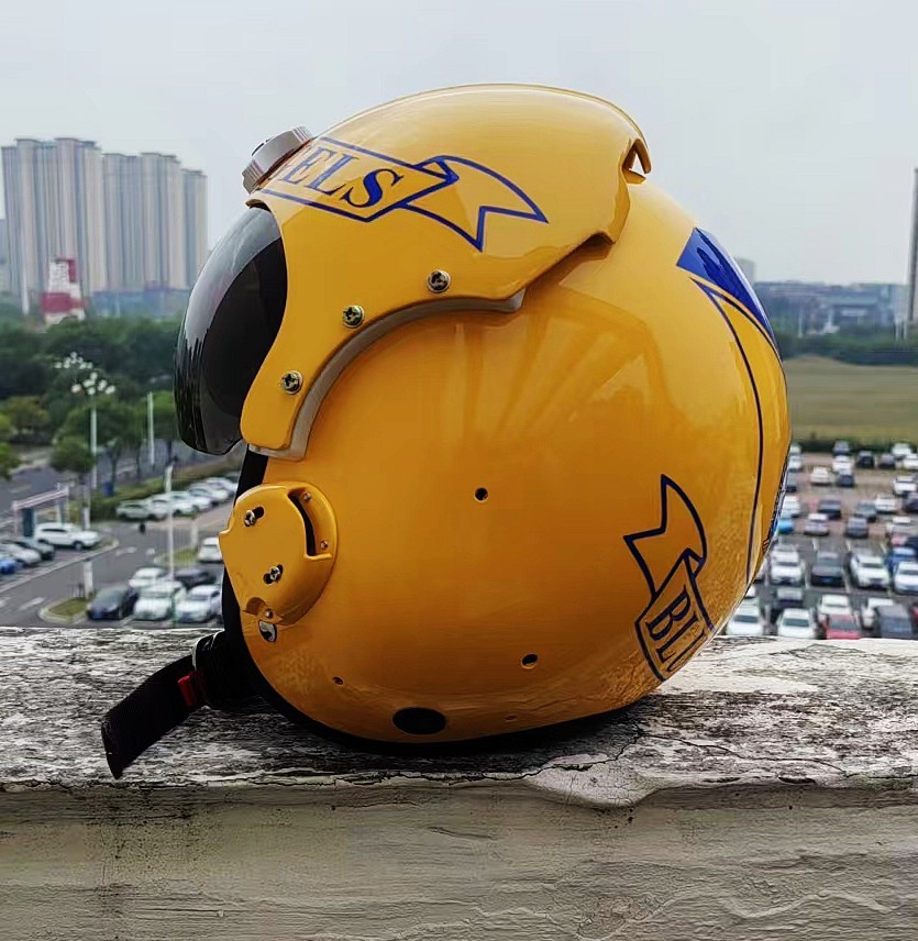 FULL SIZE BLUE ANGEL  HGU-33 FLIGHT HELMET NAVAL AVIATOR USN REPLICA 1:1