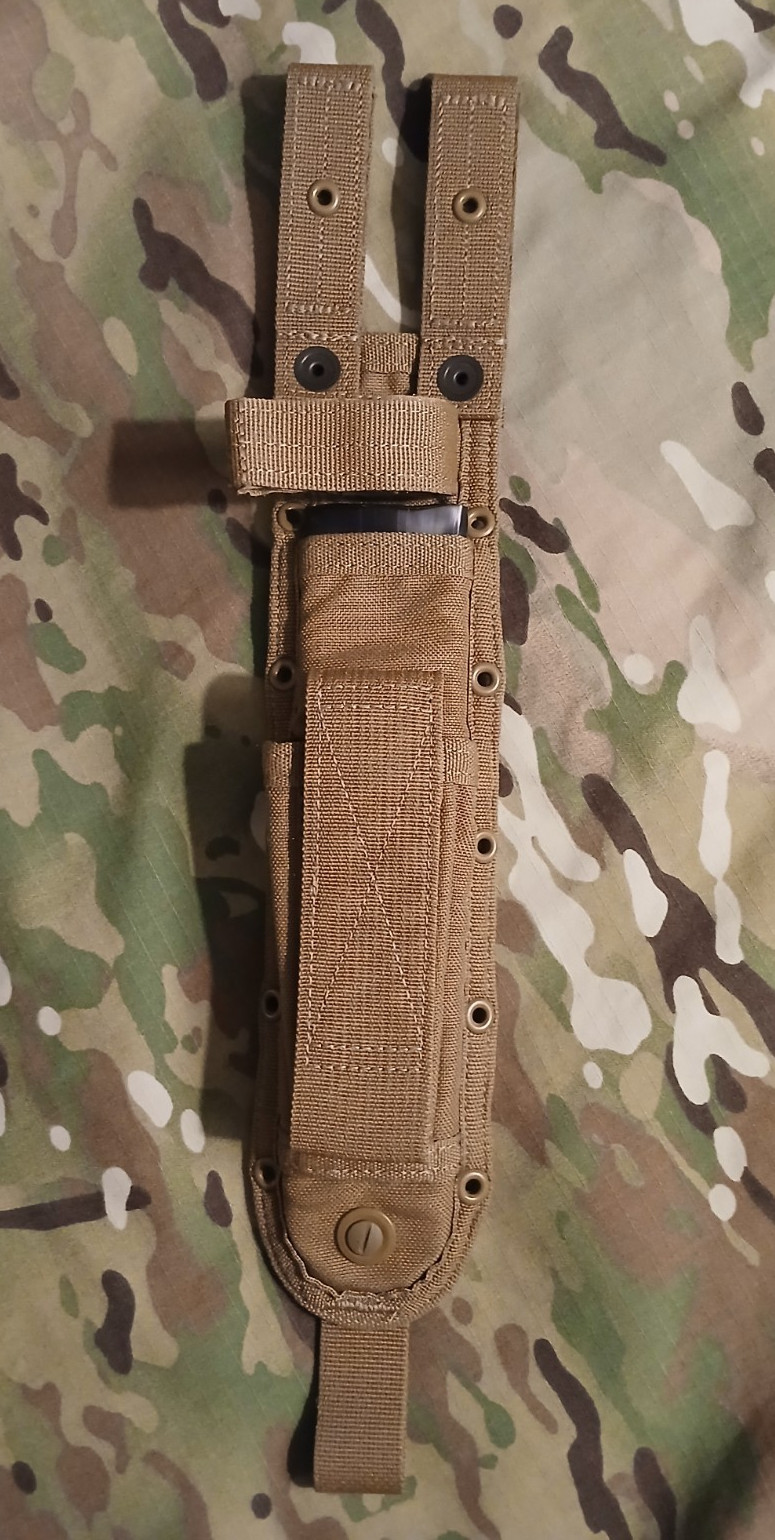 Spec Ops Brand Combat Master Knife Sheath (Long) - Coyote Brown Spec Ops Brand Combat Master Knife Sheath (Long) - Coyote Brown