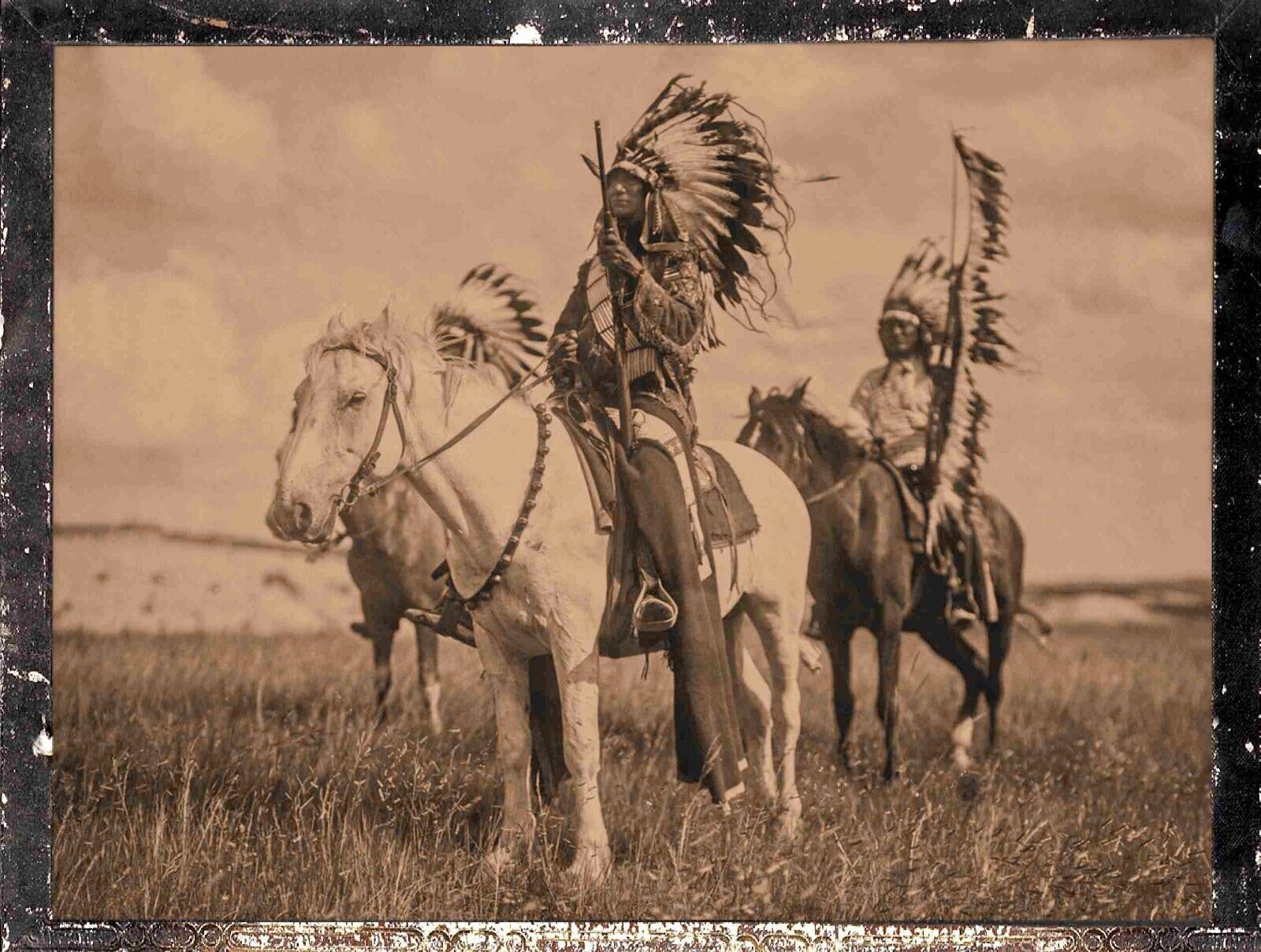Set of 6 8 x 10 Photos Old West Native American Indain Chief and warriors