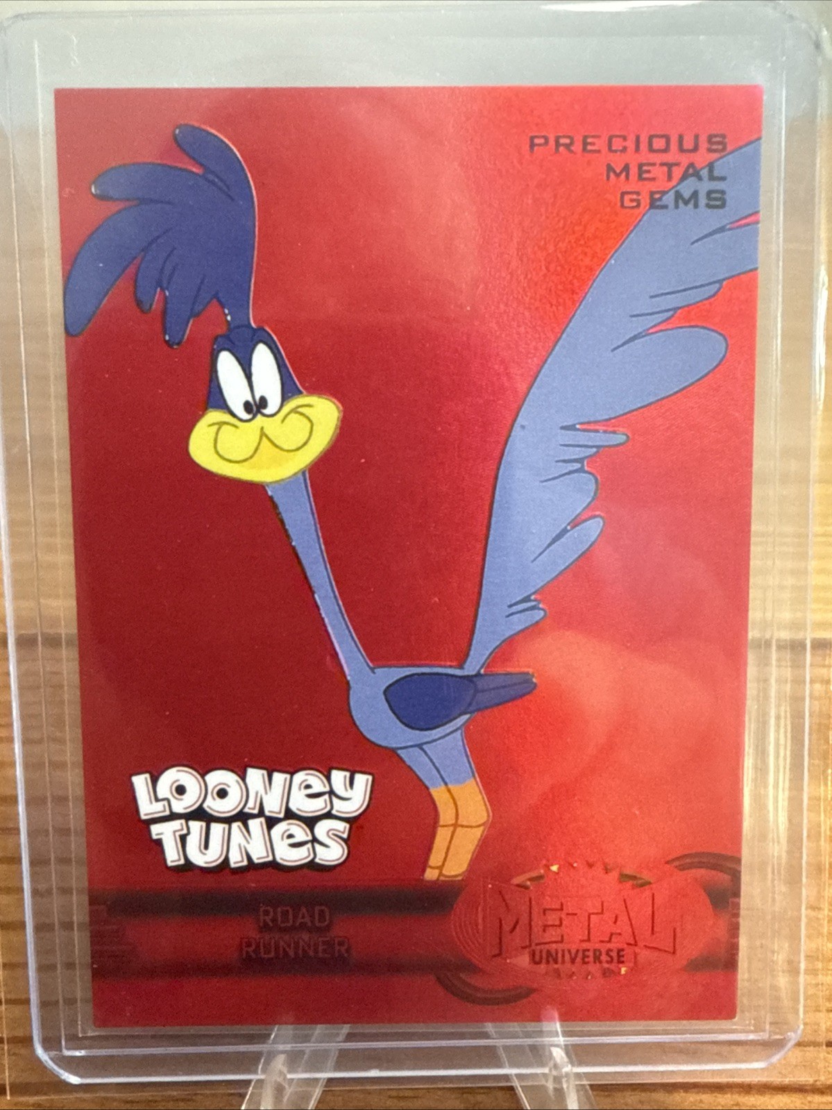 Fleer Looney Tunes PMG Precious Metal Gem /100 Road Runner Red RMU-49 Fleer Looney Tunes PMG Precious Metal Gem /100 Road Runner Red RMU-49