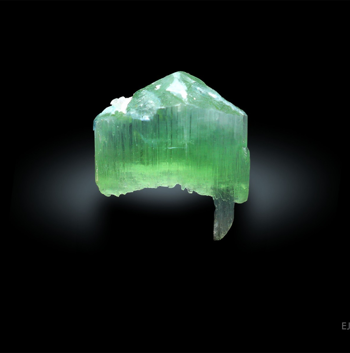3g Natural Scepter Tourmaline Crystal, Healing Mineral Specimen from Afghanistan
