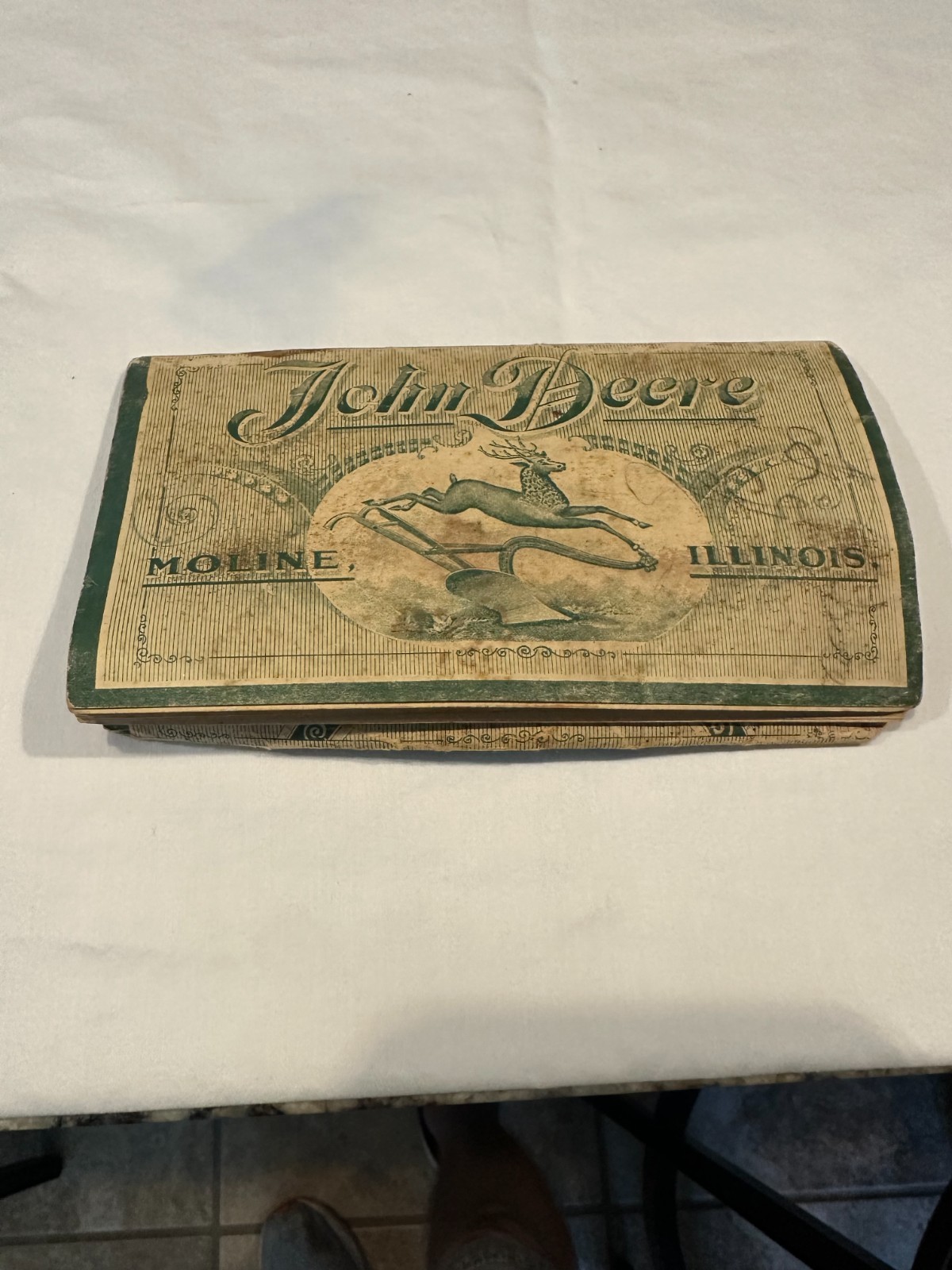 Rare Antique 1902 John Deere Farmers Pocket Companion Advertising Booklet Rare Antique 1902 John Deere Farmers Pocket Companion Advertising Booklet