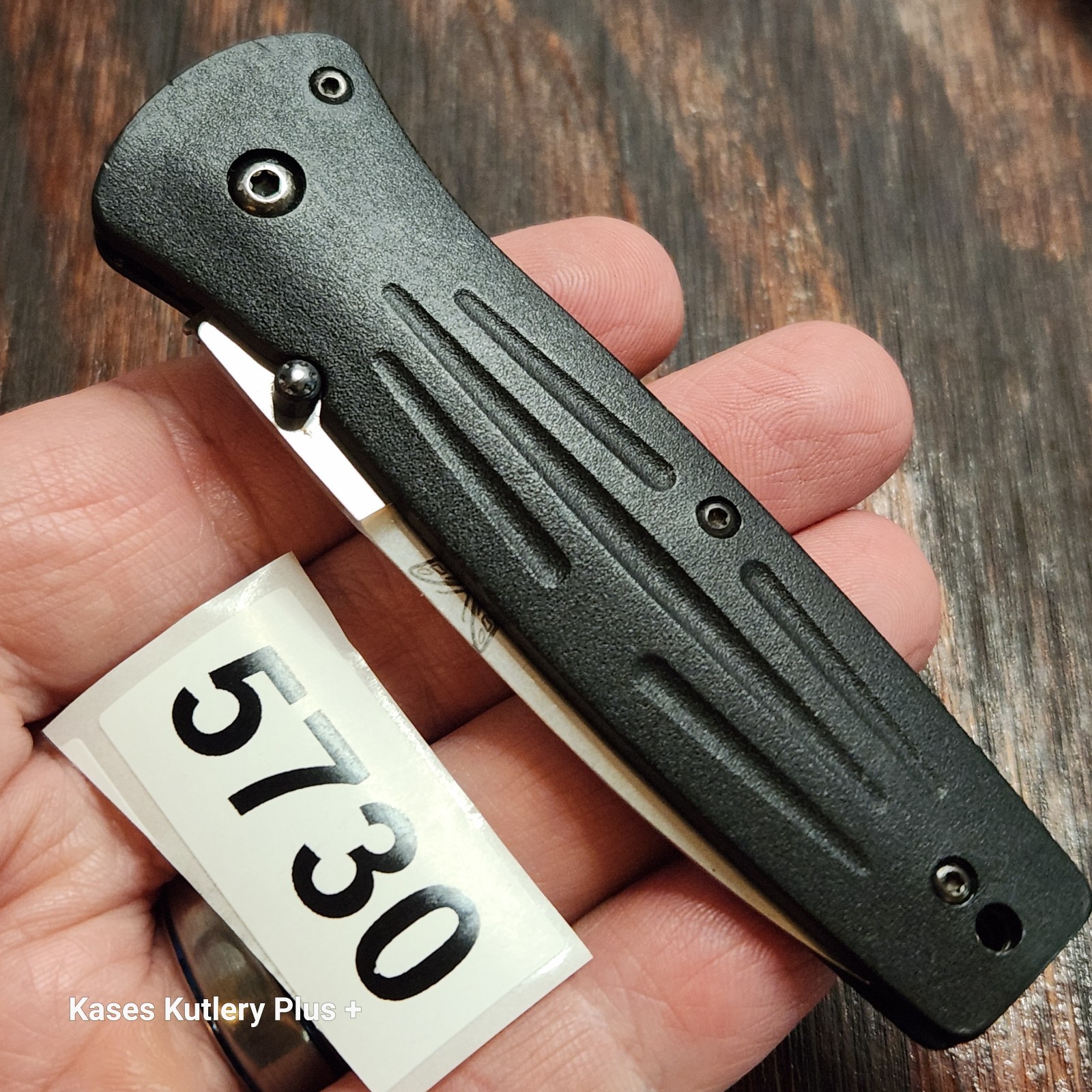 Vintage Benchmade 350 Liner Lock Folding Pocket Knife 4.13" Closed 154cm