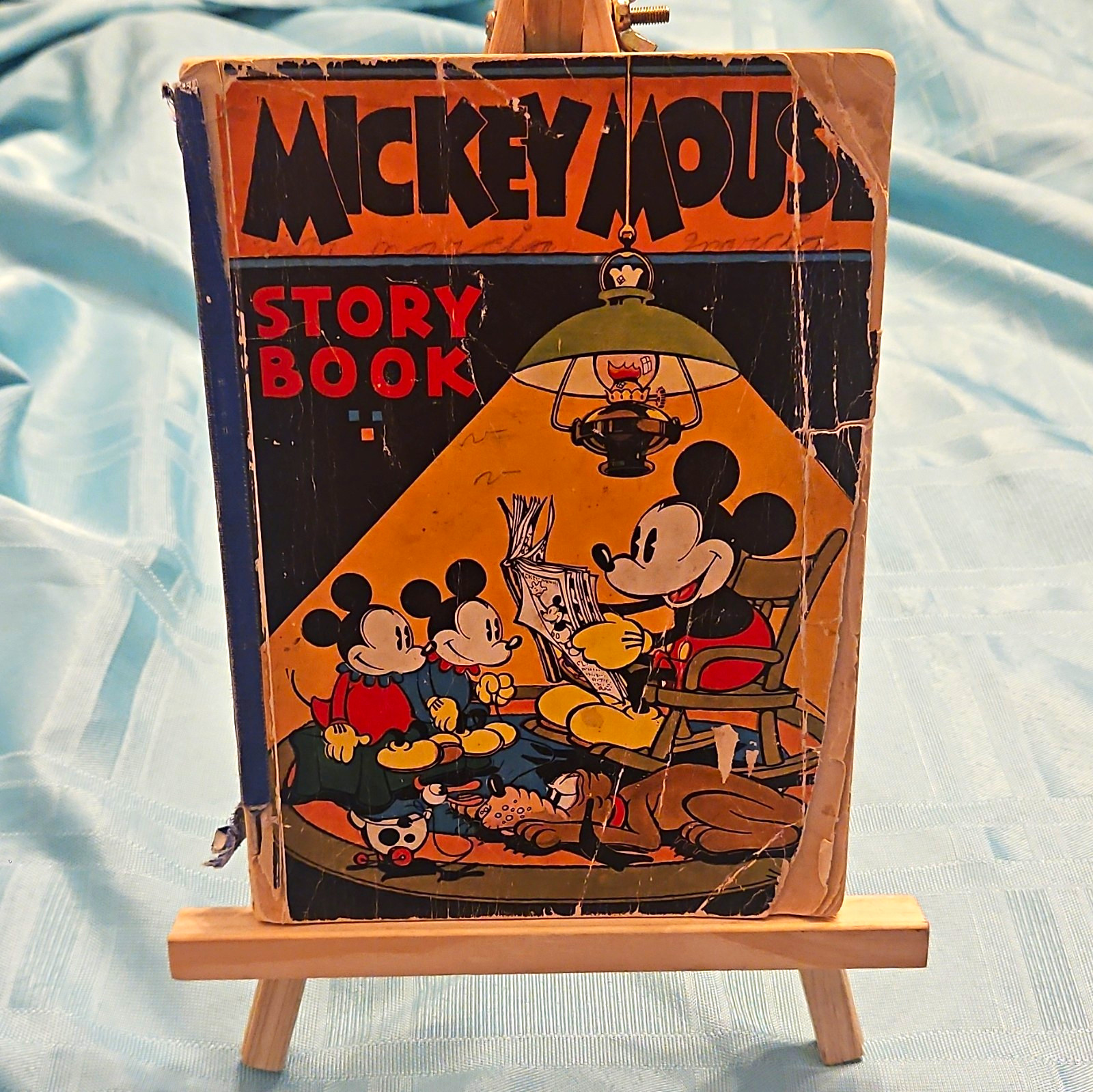 Disney Mickey Mouse Story Book Vintage Paperback Book 1931 Fair Condition Disney Mickey Mouse Story Book Vintage Paperback Book 1931 Fair Condition