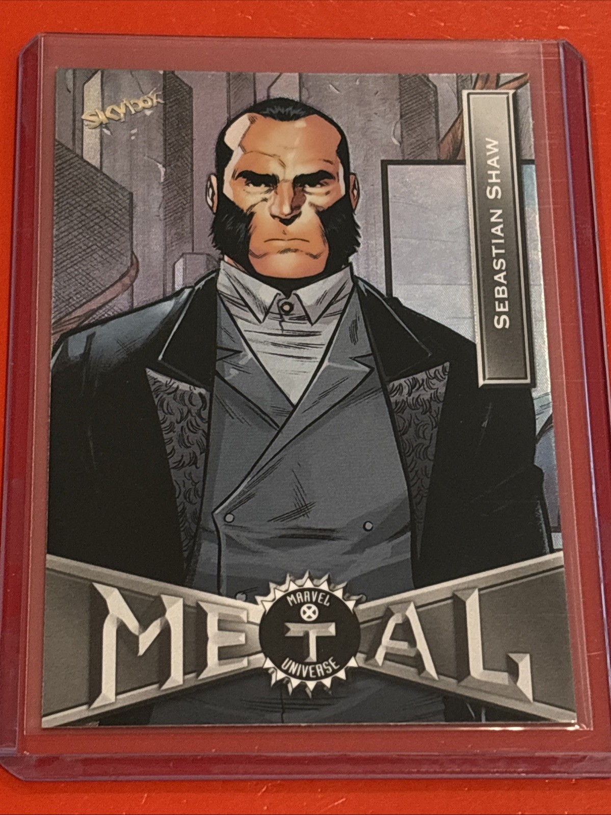 2020 UD Skybox Marvel X-Men Metal Universe Sebastian Shaw Card #93 2020 UD Skybox Marvel X-Men Metal Universe Sebastian Shaw Card #93