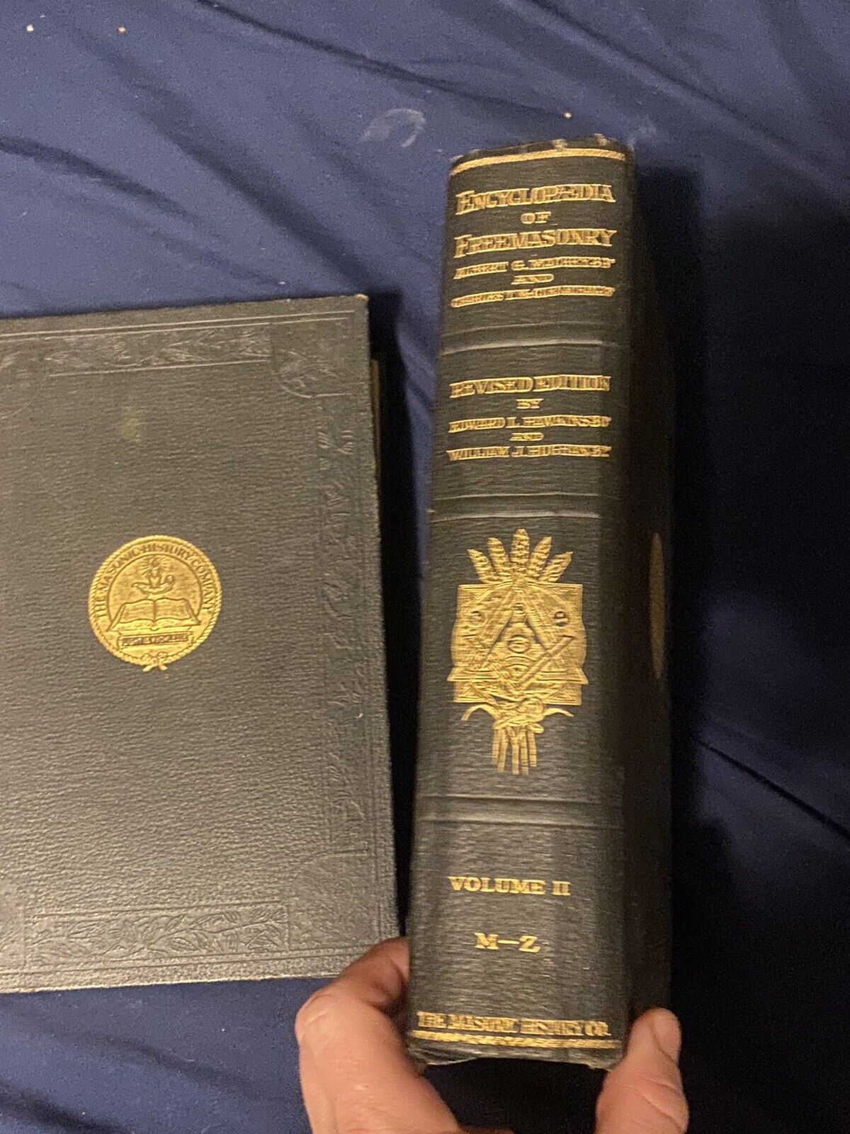 1919 Freemasonry Encyclopedia Volumes 1, 2. Signed     Get A Free Masonic Cap