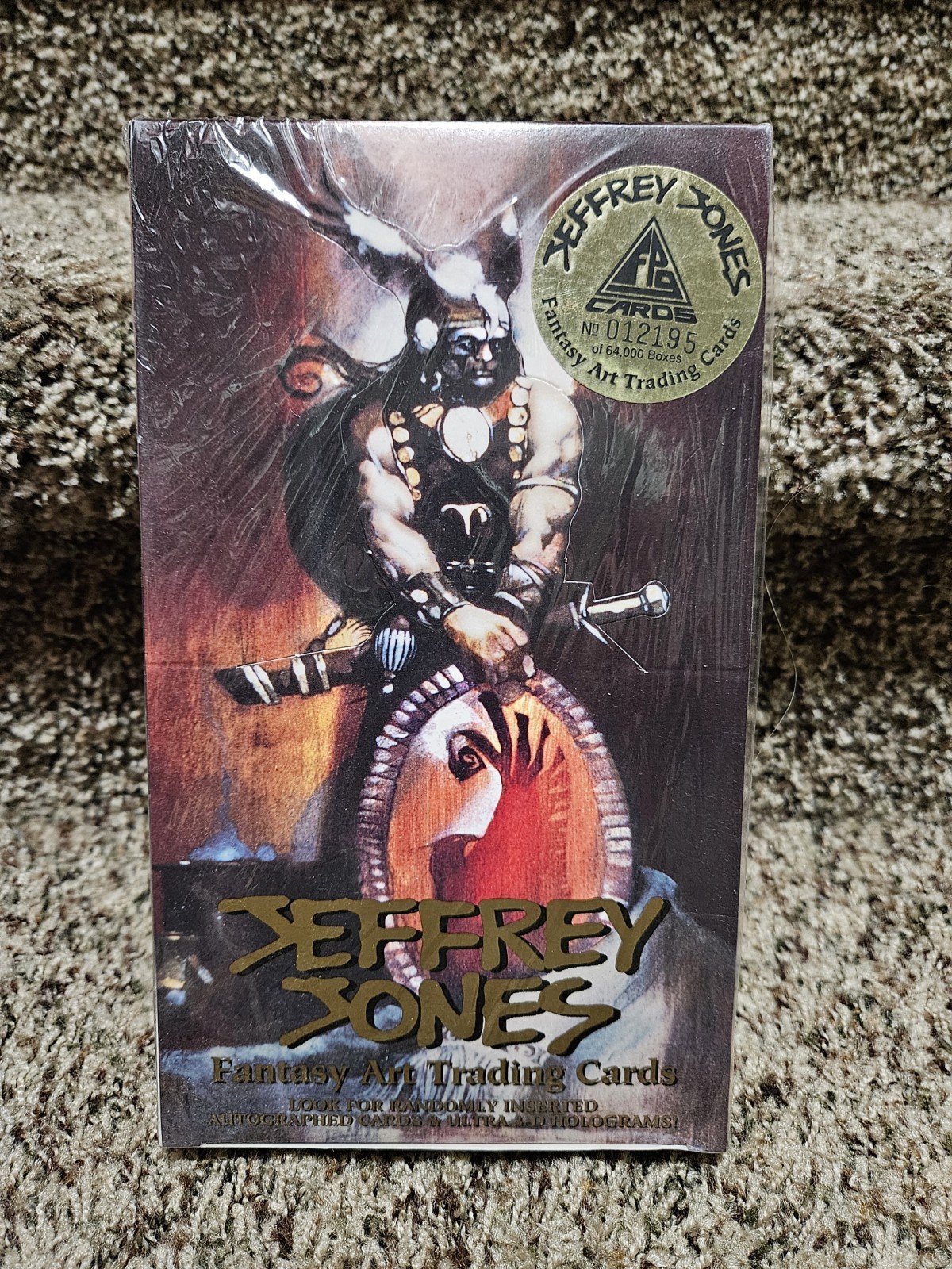 JEFFREY JONES FANTASY ART TRADING CARDS 36 PACK SEALED BOX 1993 JEFFREY JONES FANTASY ART TRADING CARDS 36 PACK SEALED BOX 1993