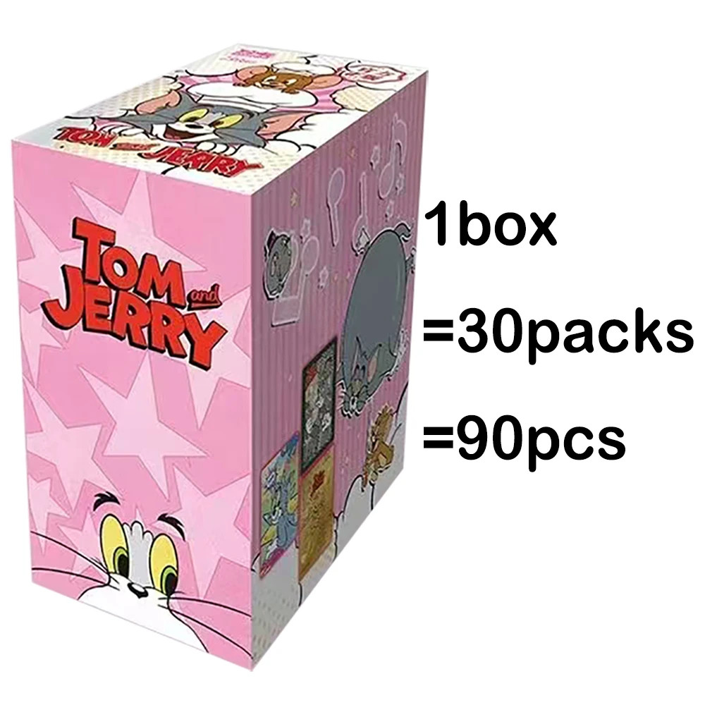 Tom and Jerry Collectible Cards Booster Box - Trading Card Booster Box Tom and Jerry Collectible Cards Booster Box - Trading Card Booster Box