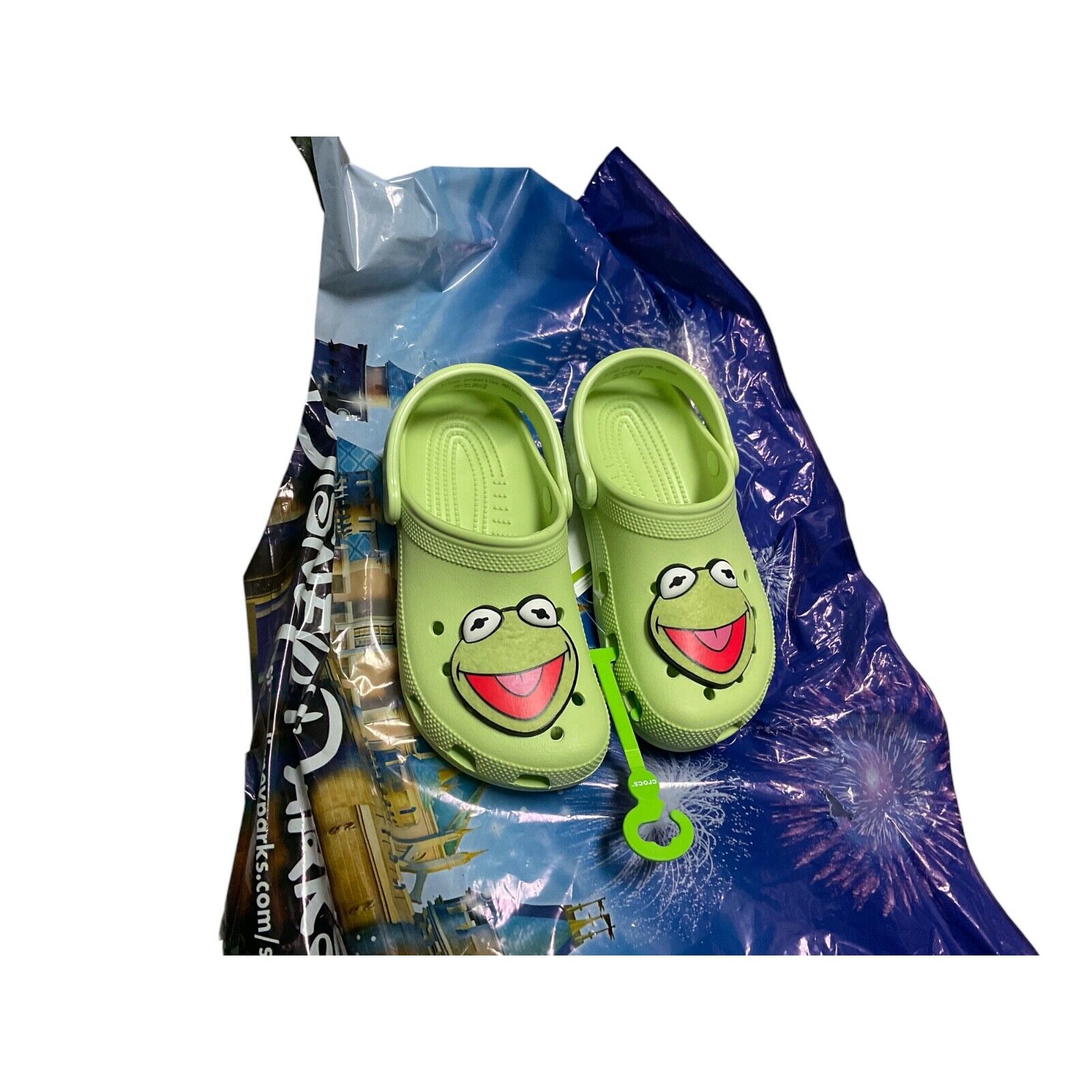 2023 Disney Crocs The Muppets Kermit The Frog Crocs Size M 6 W 8