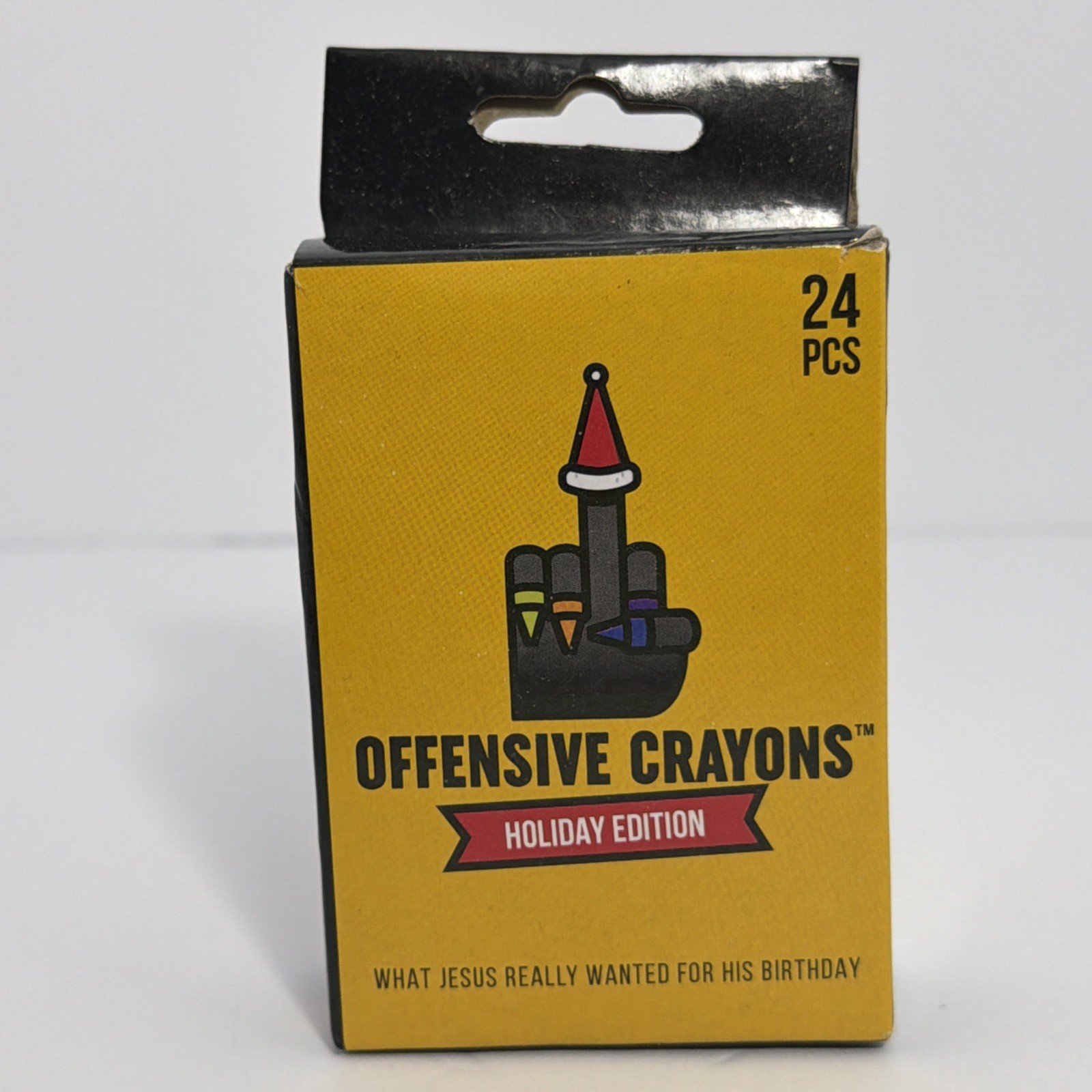 Offensive Crayons Holiday Edition 24 PCS New In Box Christmas Gift Stocking