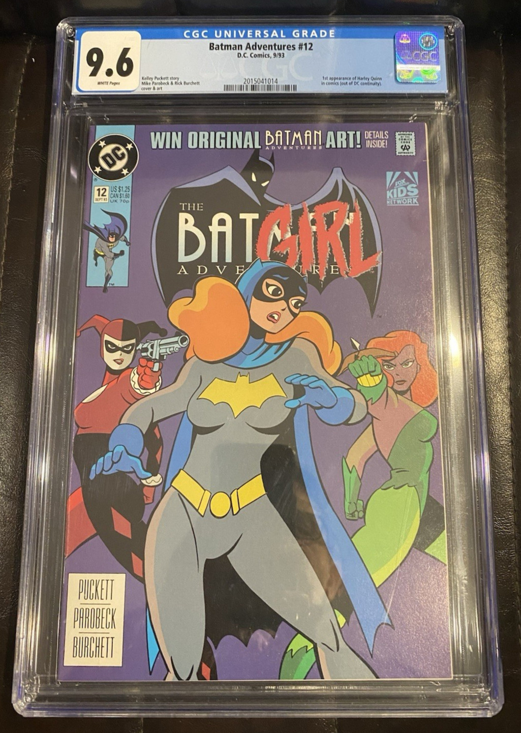 The Batman Adventures #12 (DC Comics September 1993) CGC 9.6 1st Harley Quinn 