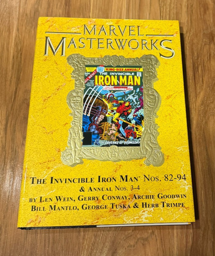 The Invincible Iron Man: Marvel Masterworks Vol. 11 DM Variant 266 Wein Conway The Invincible Iron Man: Marvel Masterworks Vol. 11 DM Variant 266 Wein Conway