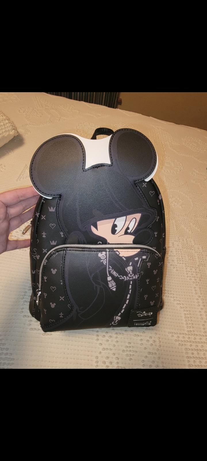 Rare Loungefly Kingdom Hearts Hooded Mickey Gamestop Exclusive Mini Backpack