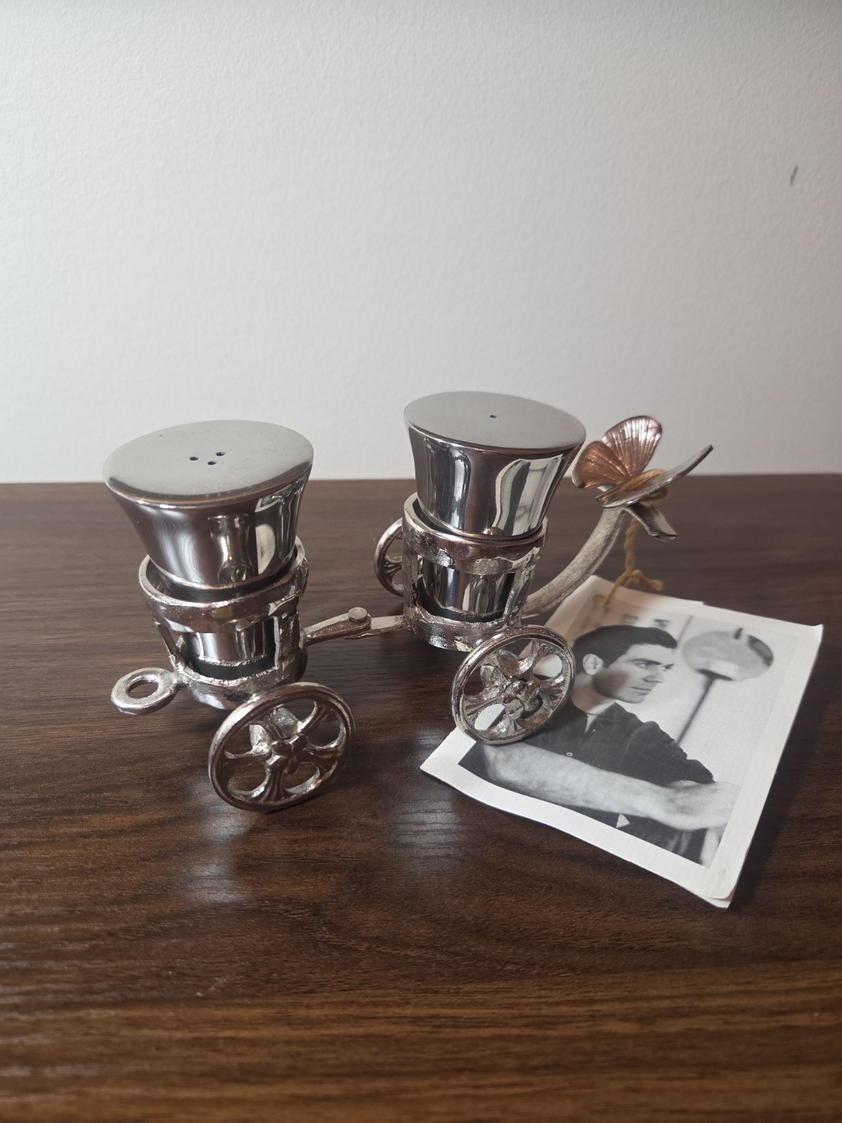 Michael Aram Fairy Tale Fairy Chariot Salt Pepper Shakers Rare w/ Original Tag Michael Aram Fairy Tale Fairy Chariot Salt Pepper Shakers Rare w/ Original Tag