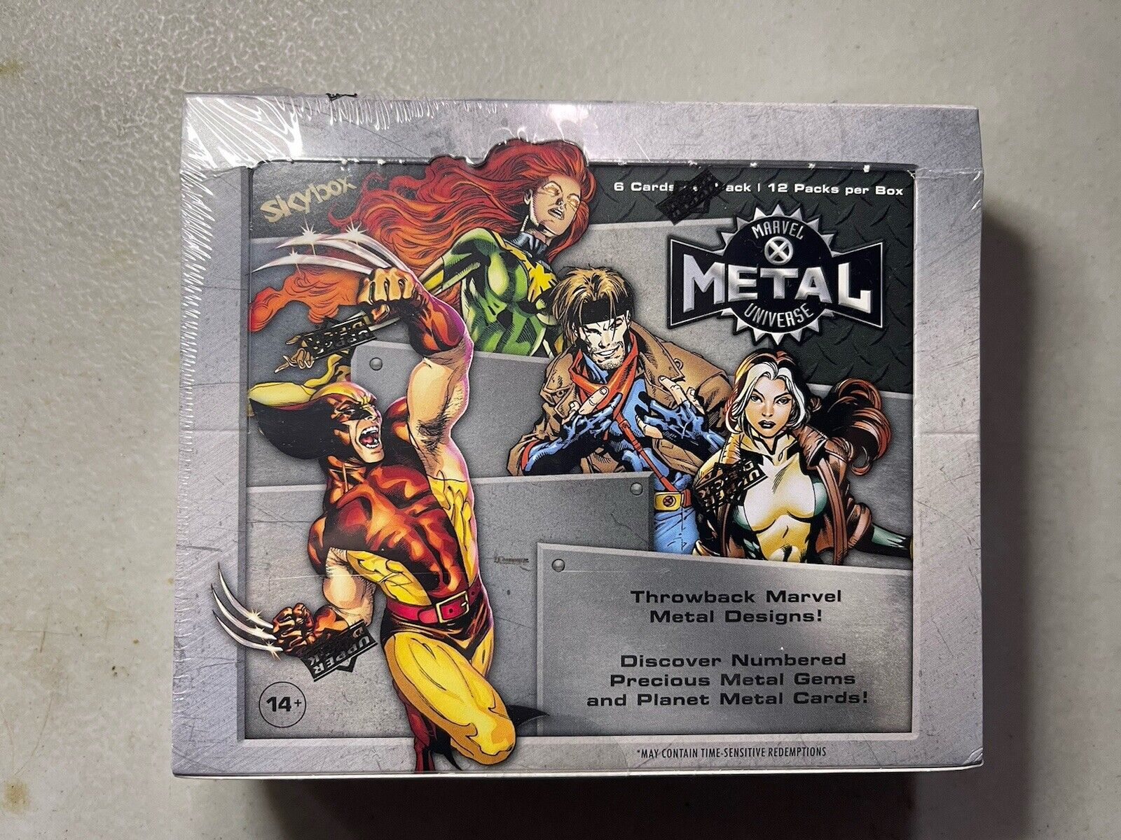 2020 Upper Deck Marvel X-Men Metal Universe Hobby Box New Factory Sealed Rare