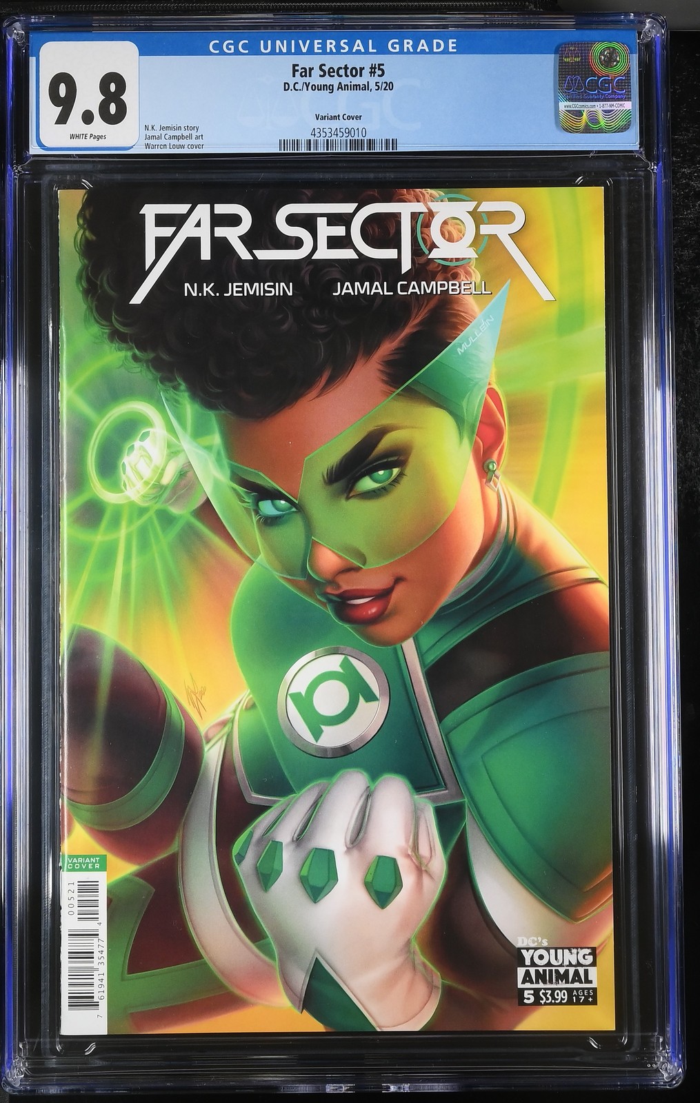 Far Sector Variant Cover Variant Cover DC/Young Animal 5 CGC 9.8 Far Sector Variant Cover Variant Cover DC/Young Animal 5 CGC 9.8