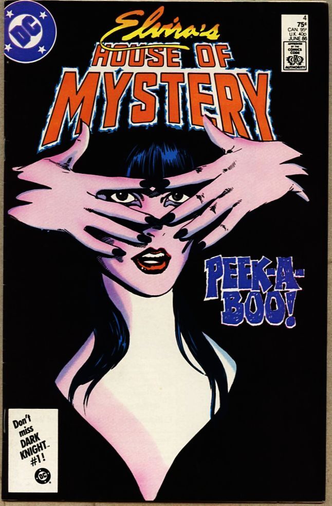 Elvira\'s House Of Mystery #4-1986 vf- 7.5 DC Comics Mark Beachum Giordano