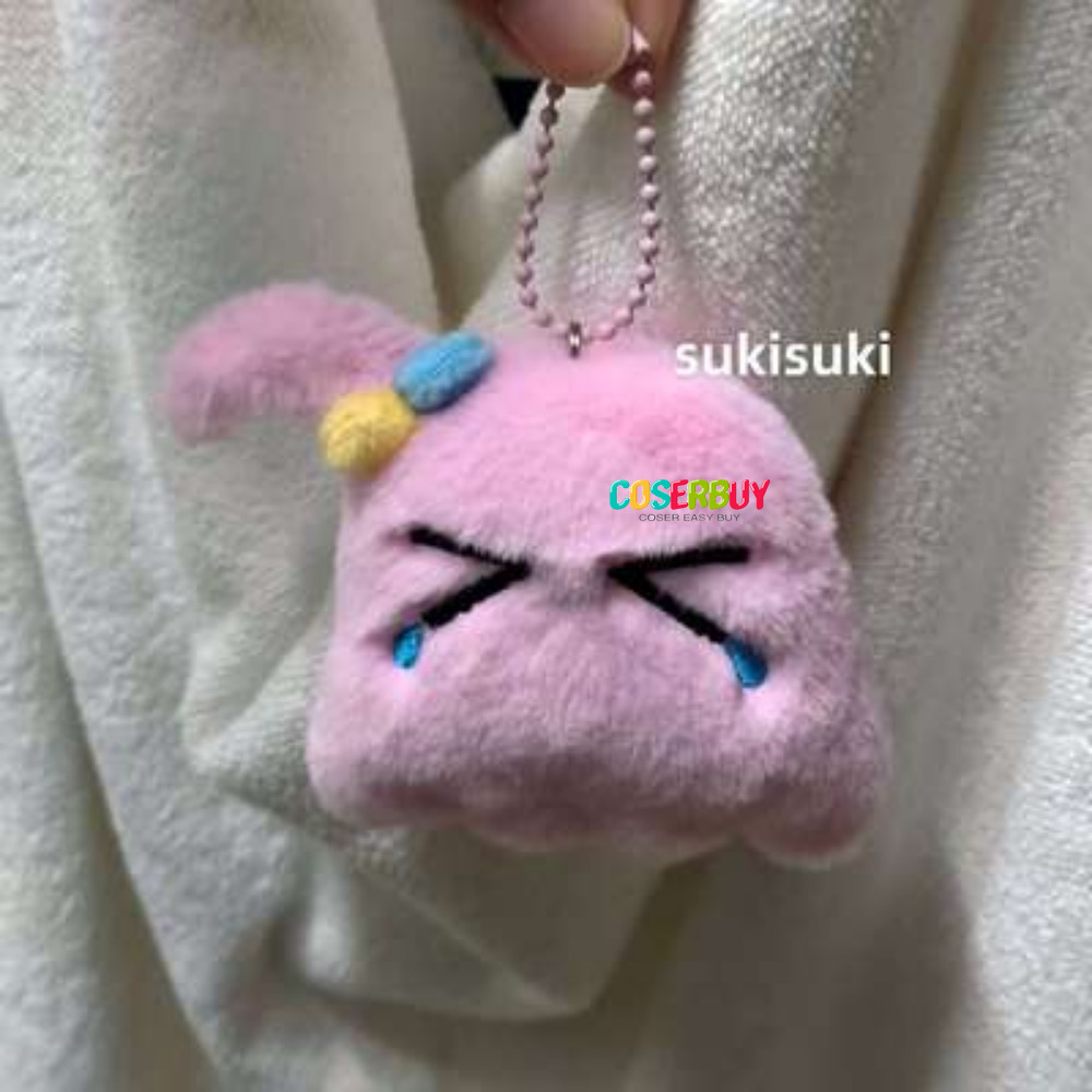 Anime Bocchi The Rock Cosplay Gotoh Hitori Plush Cute Keychain Pendant Keyring