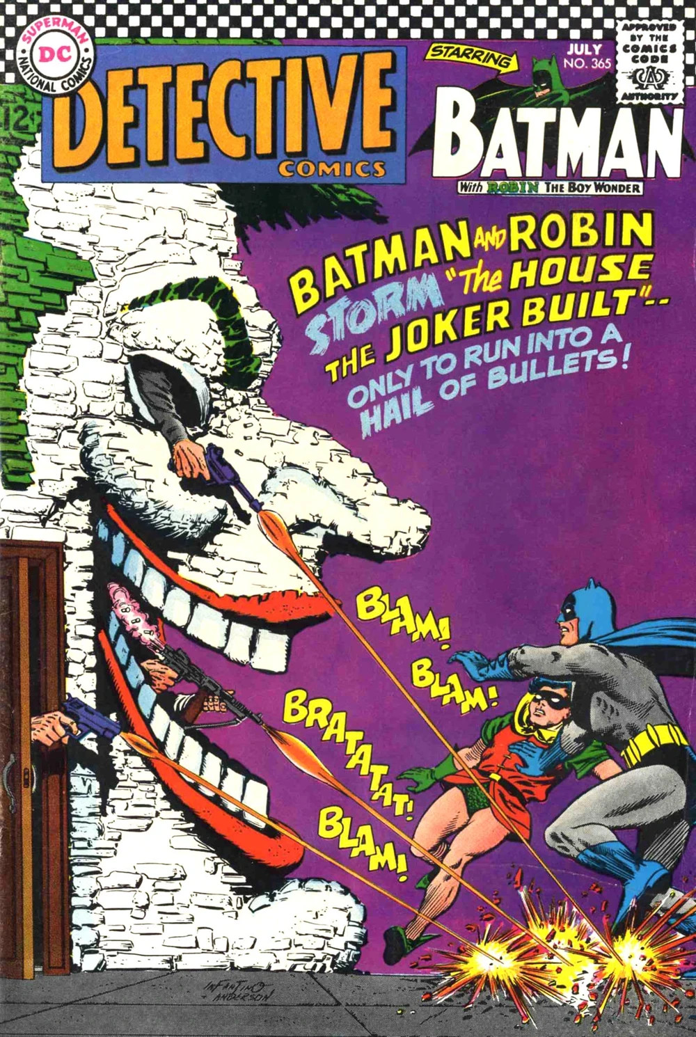 JOKER and BATMAN - vintage lot of 3 comic books includes $0.12 DETECTIVE #365 JOKER and BATMAN - vintage lot of 3 comic books includes $0.12 DETECTIVE #365