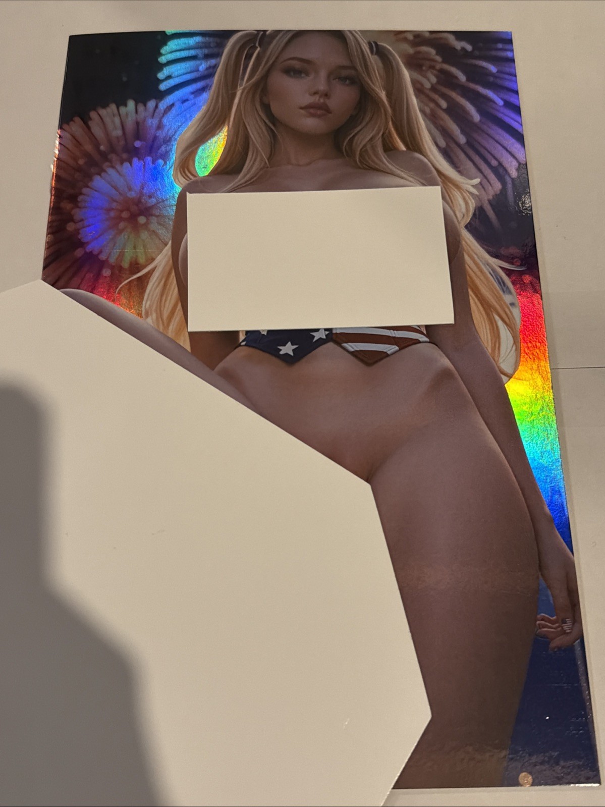 2026 Fantasy Cosplay Comic Independence Day Special VIRGIN` FOIL LE 20 RARE WOW 2026 Fantasy Cosplay Comic Independence Day Special VIRGIN` FOIL LE 20 RARE WOW