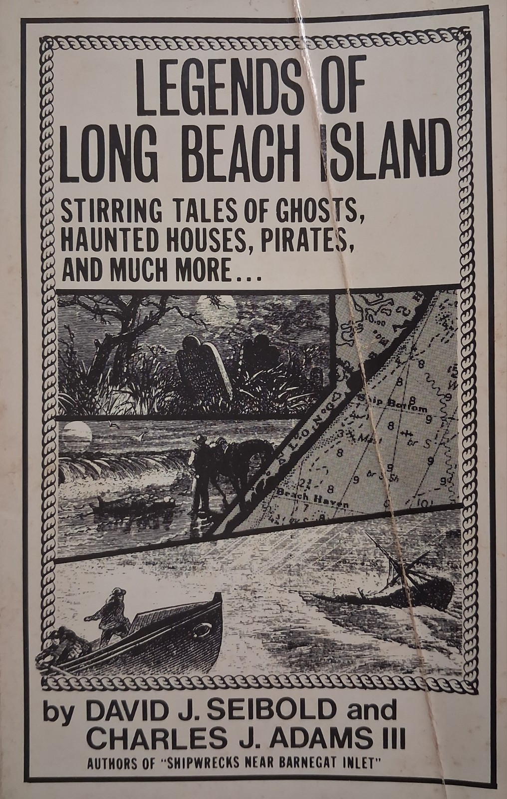 1985 LEGENDS OF LONG BEACH ISLAND David Seibold Charles Adams 1st edtn BARNEGAT 1985 LEGENDS OF LONG BEACH ISLAND David Seibold Charles Adams 1st edtn BARNEGAT