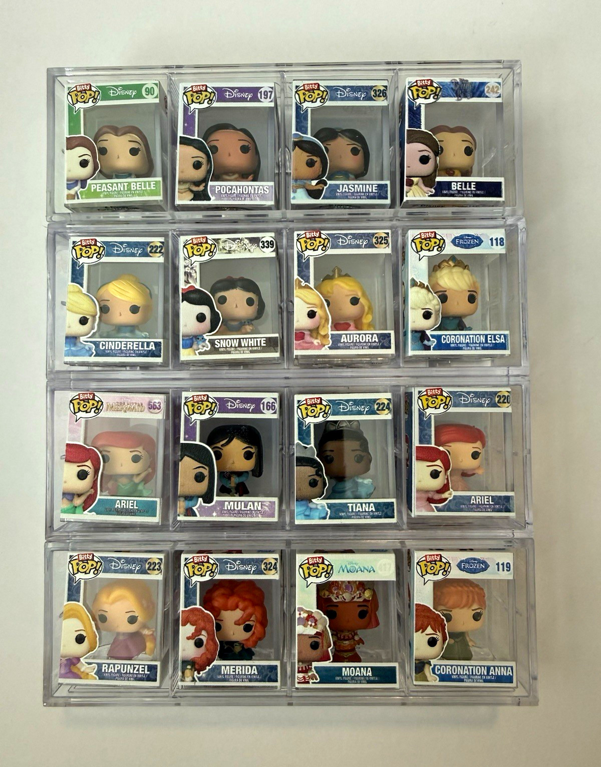 Funko Bitty Pop Disney Princess Bitty pop YOU PICK Funko Bitty Pop Disney Princess Bitty pop YOU PICK