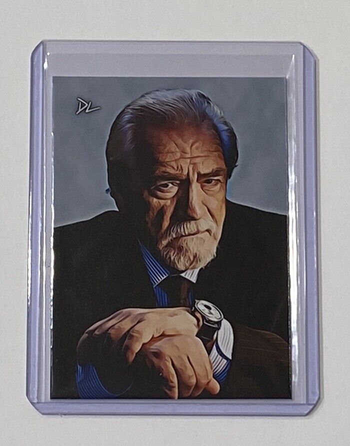 Logan Roy Limited Edition Artist Signed “Succession” Trading Card 1/10